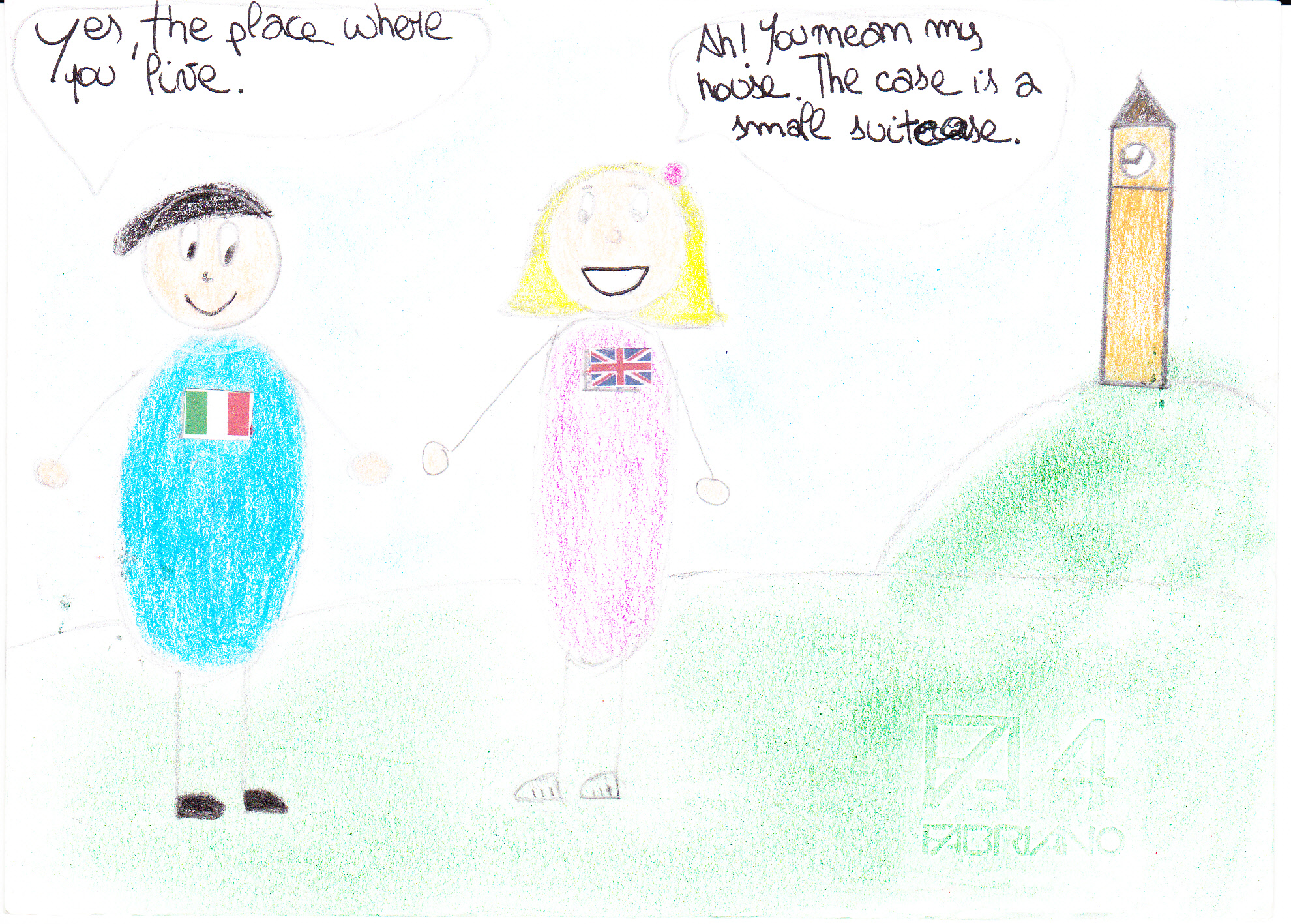 by Gaetana Micale - Illustrated by Lavoro a classi aperte - classi II - Scuola Secondaria I grado "E. Mancari" - Capo d