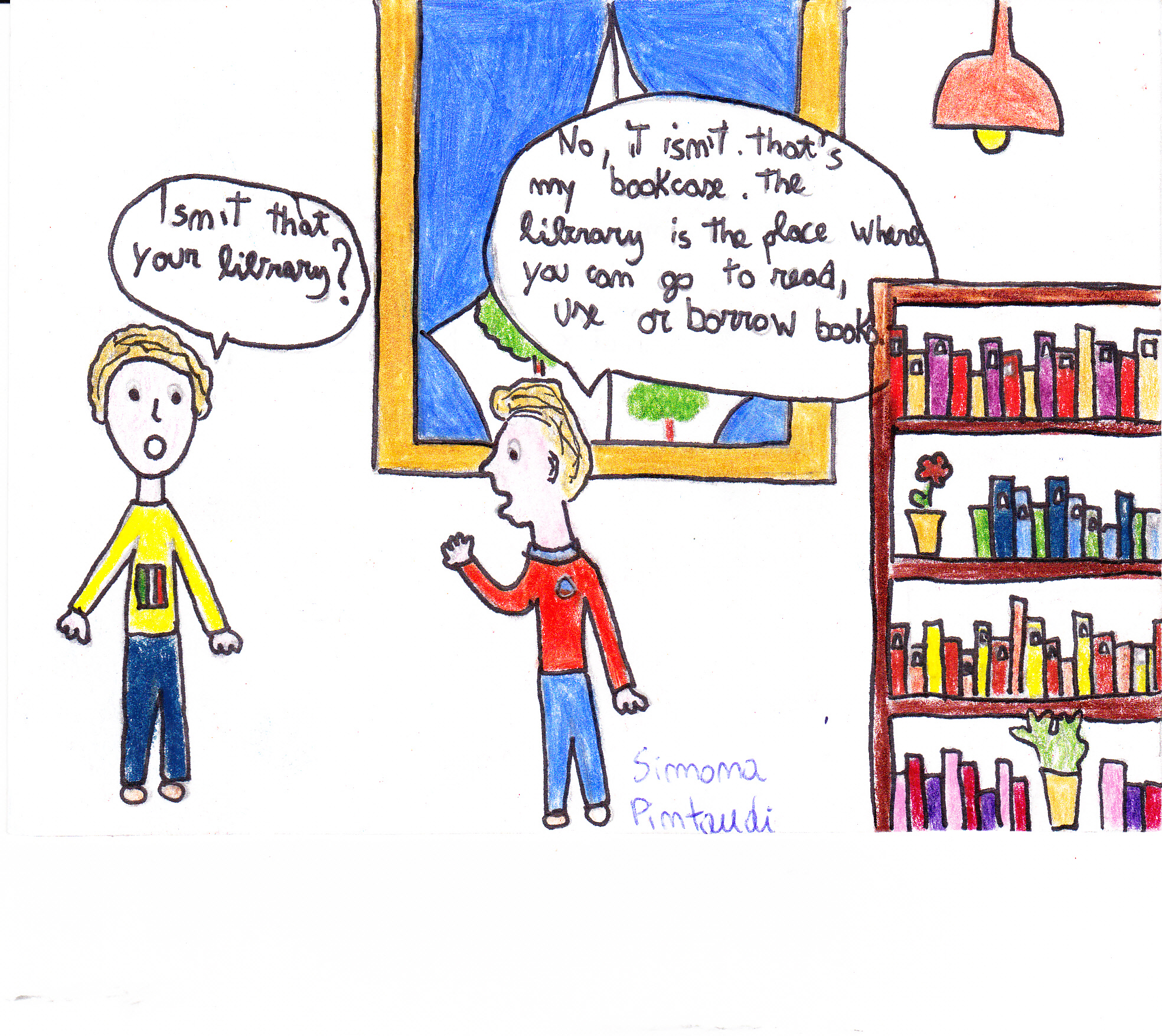 by Gaetana Micale - Illustrated by Lavoro a classi aperte - classi II - Scuola Secondaria I grado "E. Mancari" - Capo d