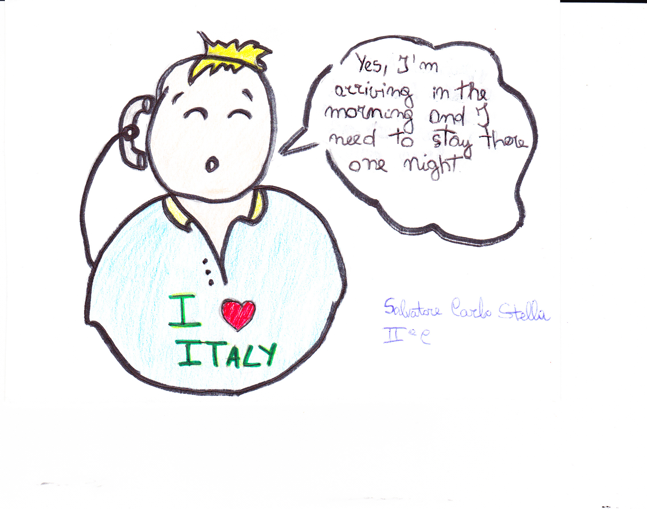 by Gaetana Micale - Illustrated by Lavoro a classi aperte - classi II - Scuola Secondaria I grado "E. Mancari" - Capo d