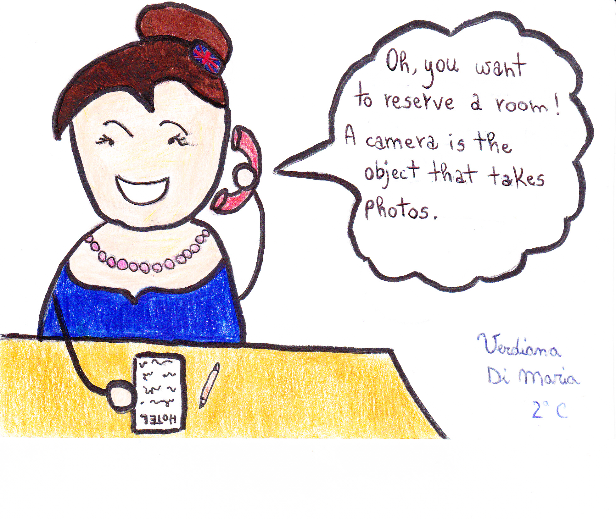 by Gaetana Micale - Illustrated by Lavoro a classi aperte - classi II - Scuola Secondaria I grado "E. Mancari" - Capo d