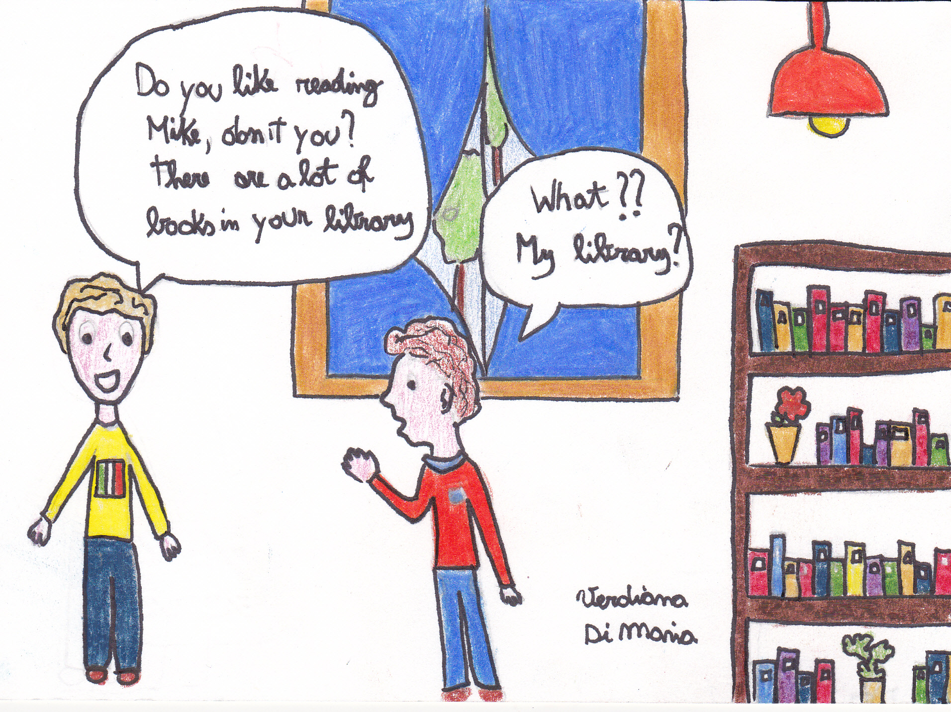 by Gaetana Micale - Illustrated by Lavoro a classi aperte - classi II - Scuola Secondaria I grado "E. Mancari" - Capo d