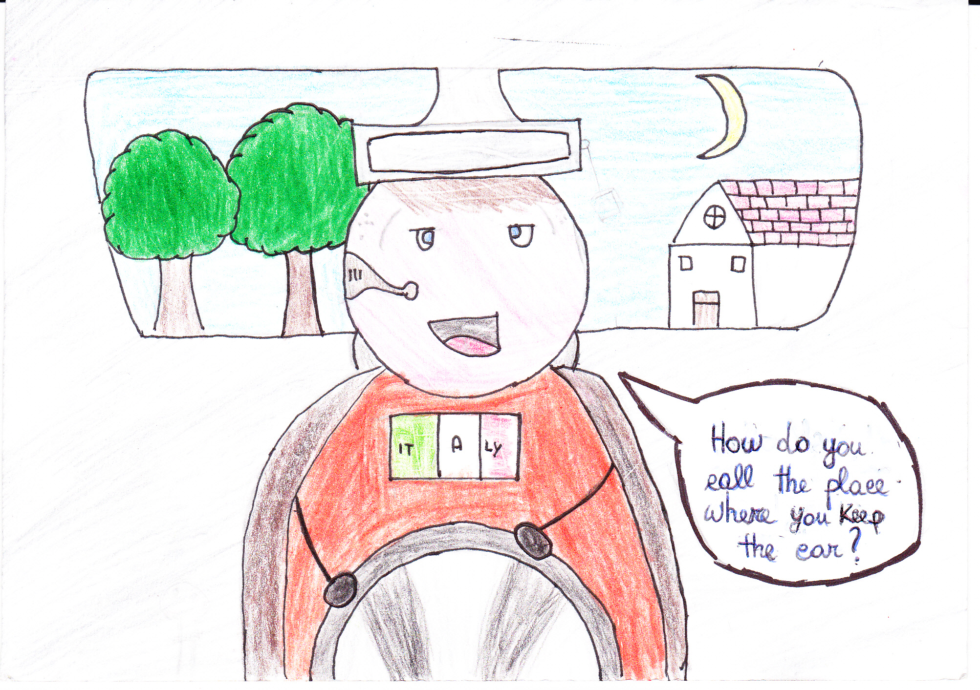 by Gaetana Micale - Illustrated by Lavoro a classi aperte - classi II - Scuola Secondaria I grado "E. Mancari" - Capo d