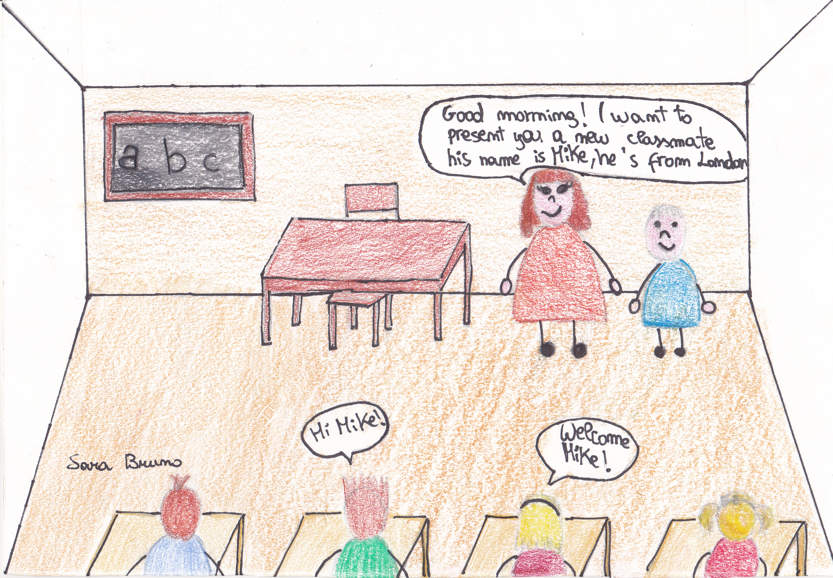 by Gaetana Micale - Illustrated by Lavoro a classi aperte - classi II - Scuola Secondaria I grado "E. Mancari" - Capo d