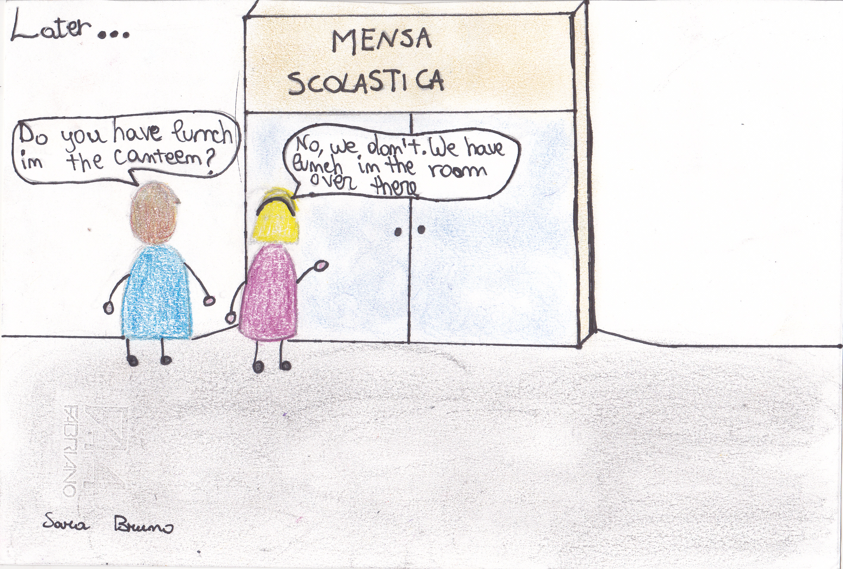 by Gaetana Micale - Illustrated by Lavoro a classi aperte - classi II - Scuola Secondaria I grado "E. Mancari" - Capo d