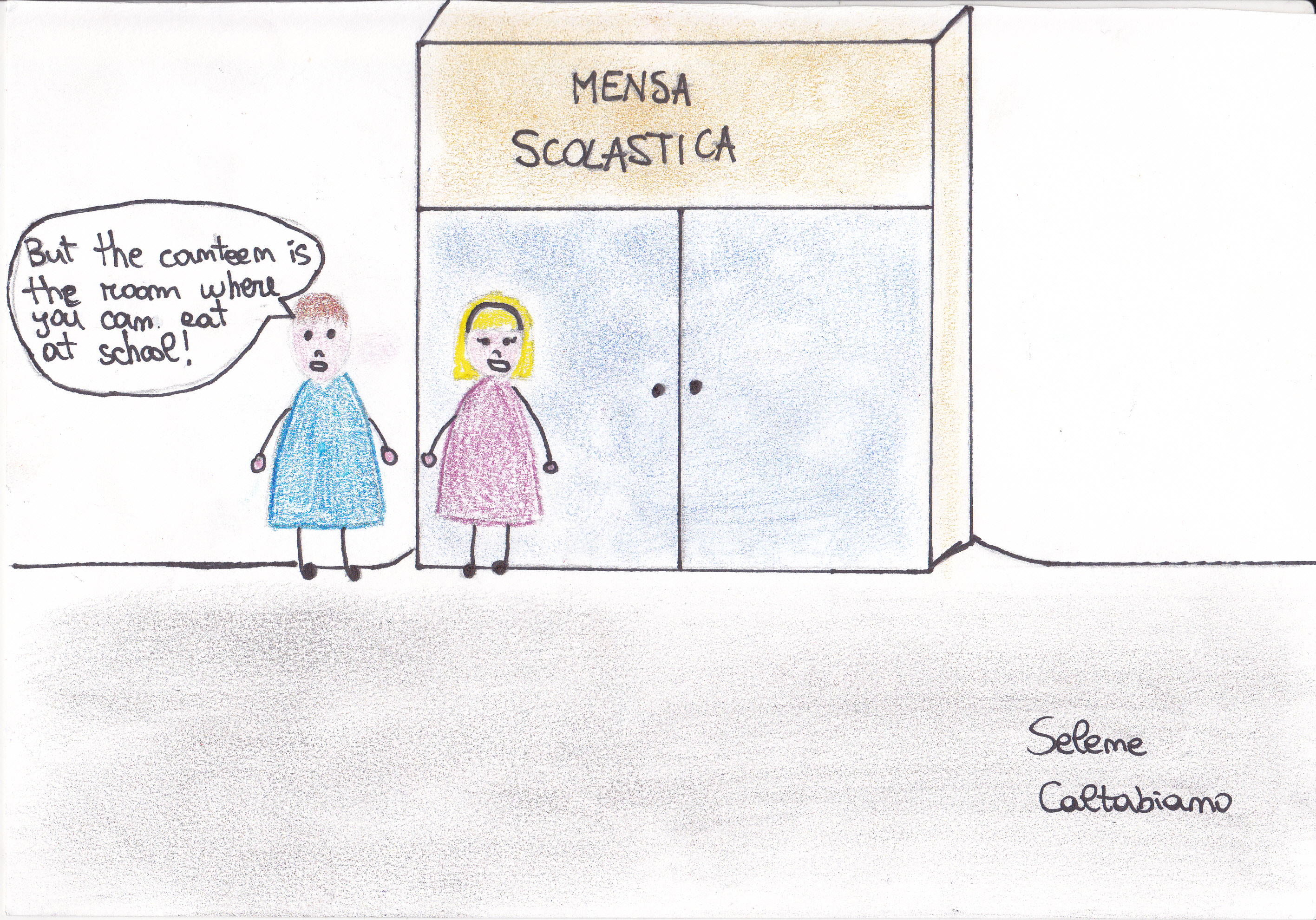 by Gaetana Micale - Illustrated by Lavoro a classi aperte - classi II - Scuola Secondaria I grado "E. Mancari" - Capo d