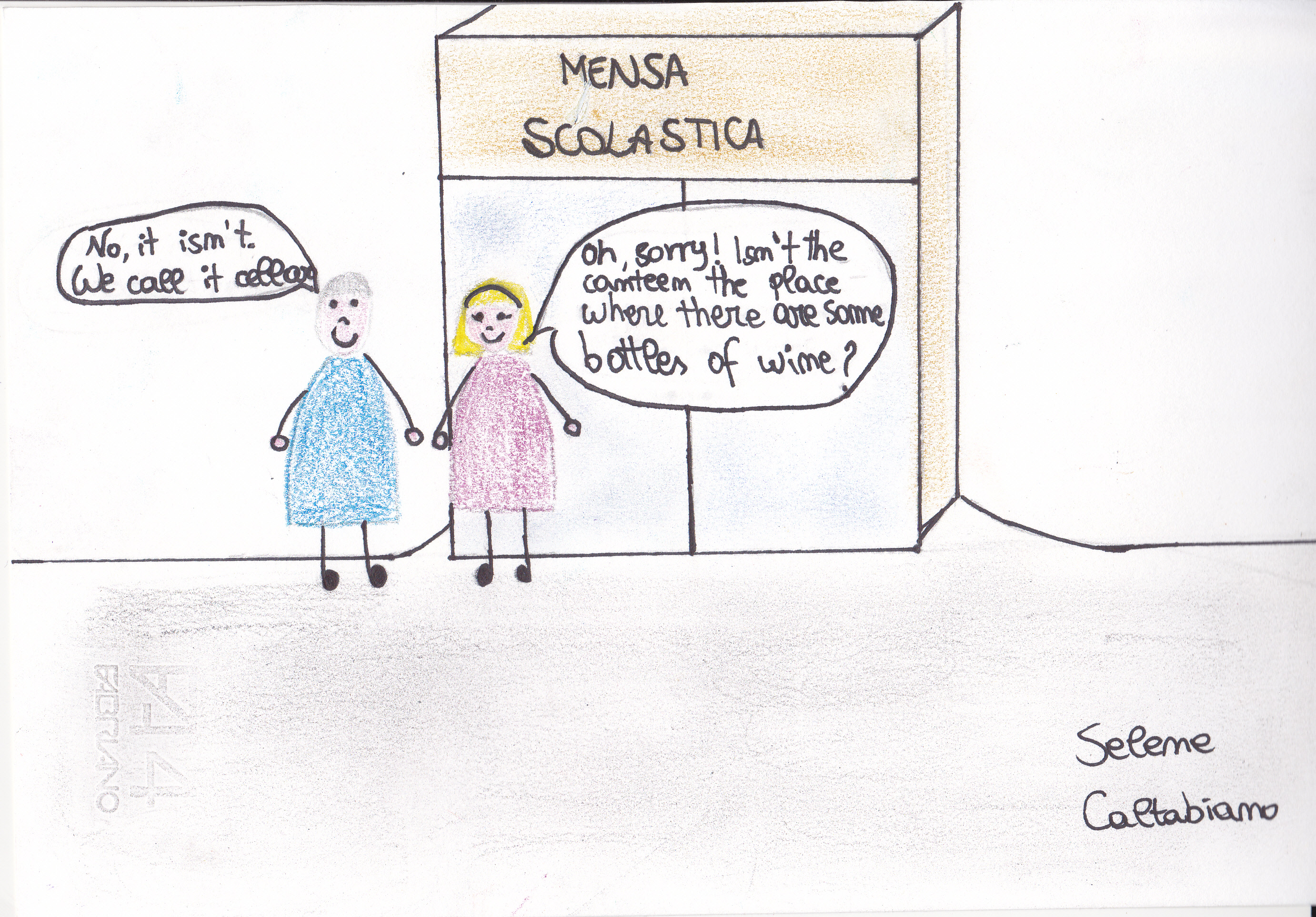 by Gaetana Micale - Illustrated by Lavoro a classi aperte - classi II - Scuola Secondaria I grado "E. Mancari" - Capo d