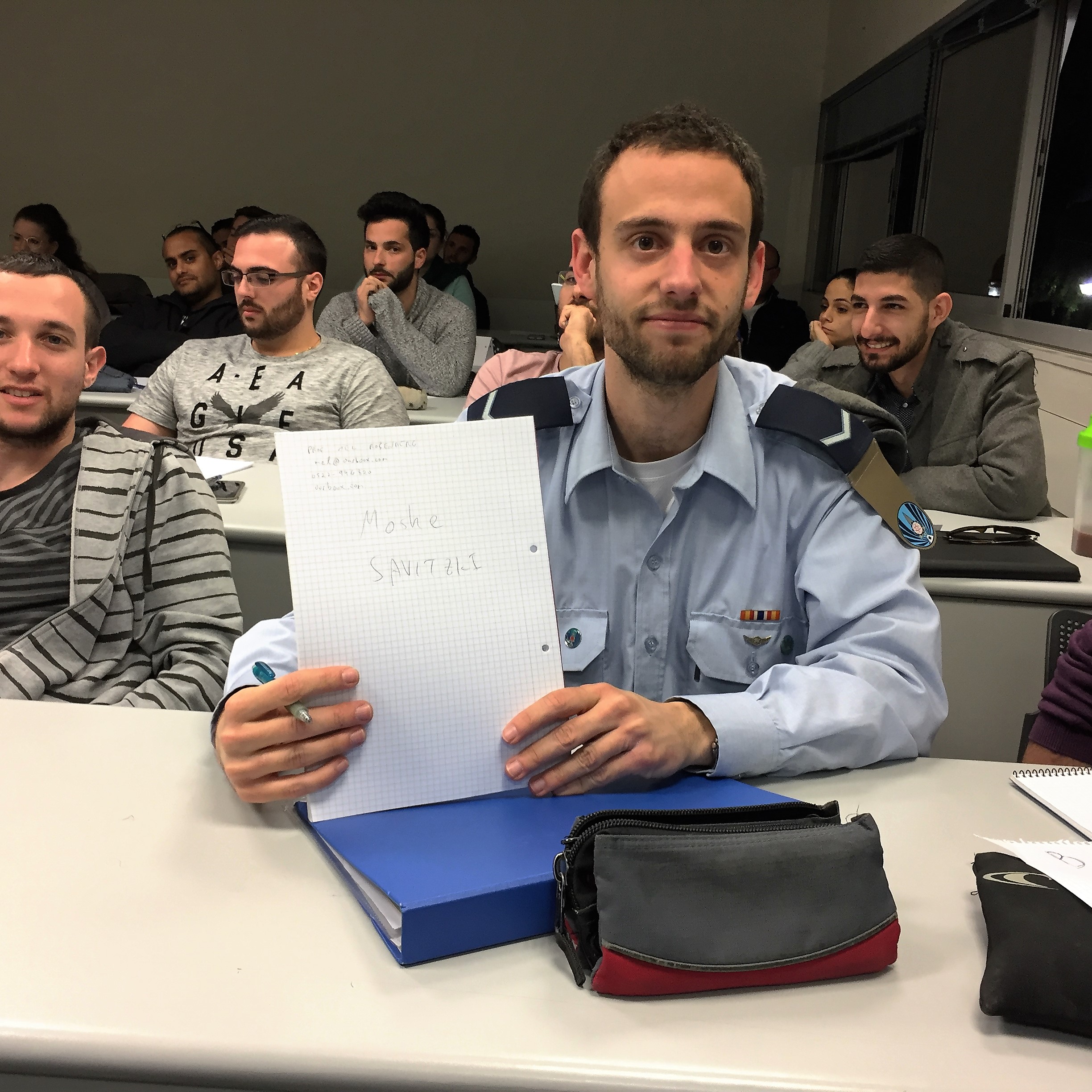 Creative Thinking Workshop at Afeka College – Class of 2017 by Mel Rosenberg - מל רוזנברג - Ourboox.com