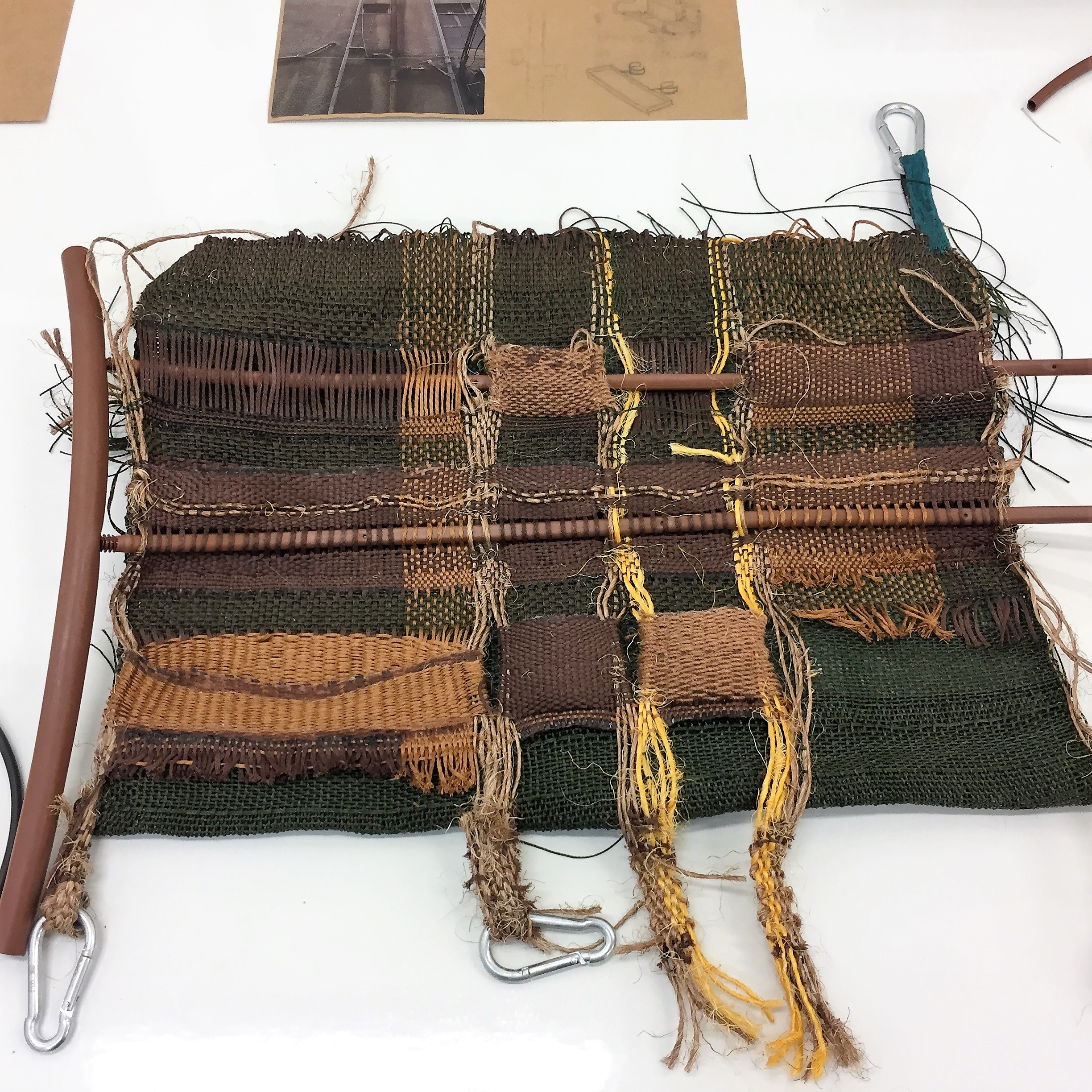 Tactile Textiles at Shenkar College, 2017 by Mel Rosenberg - מל רוזנברג - Ourboox.com