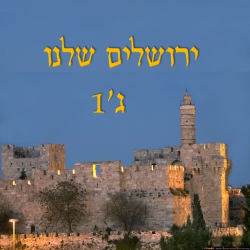 ירושלים שלי ג’1 by תלמידי בית ספר חתני פרס נובל, ראשון לציון - Illustrated by תלמידי כיתה ג'1 ביה