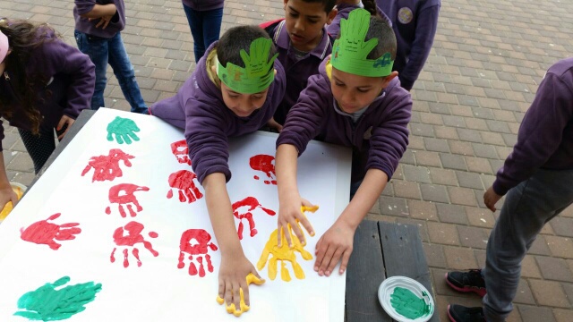 فعاليات الحذر في مدرسة “القسطل” by alkastal - Illustrated by ذذ - Ourboox.com