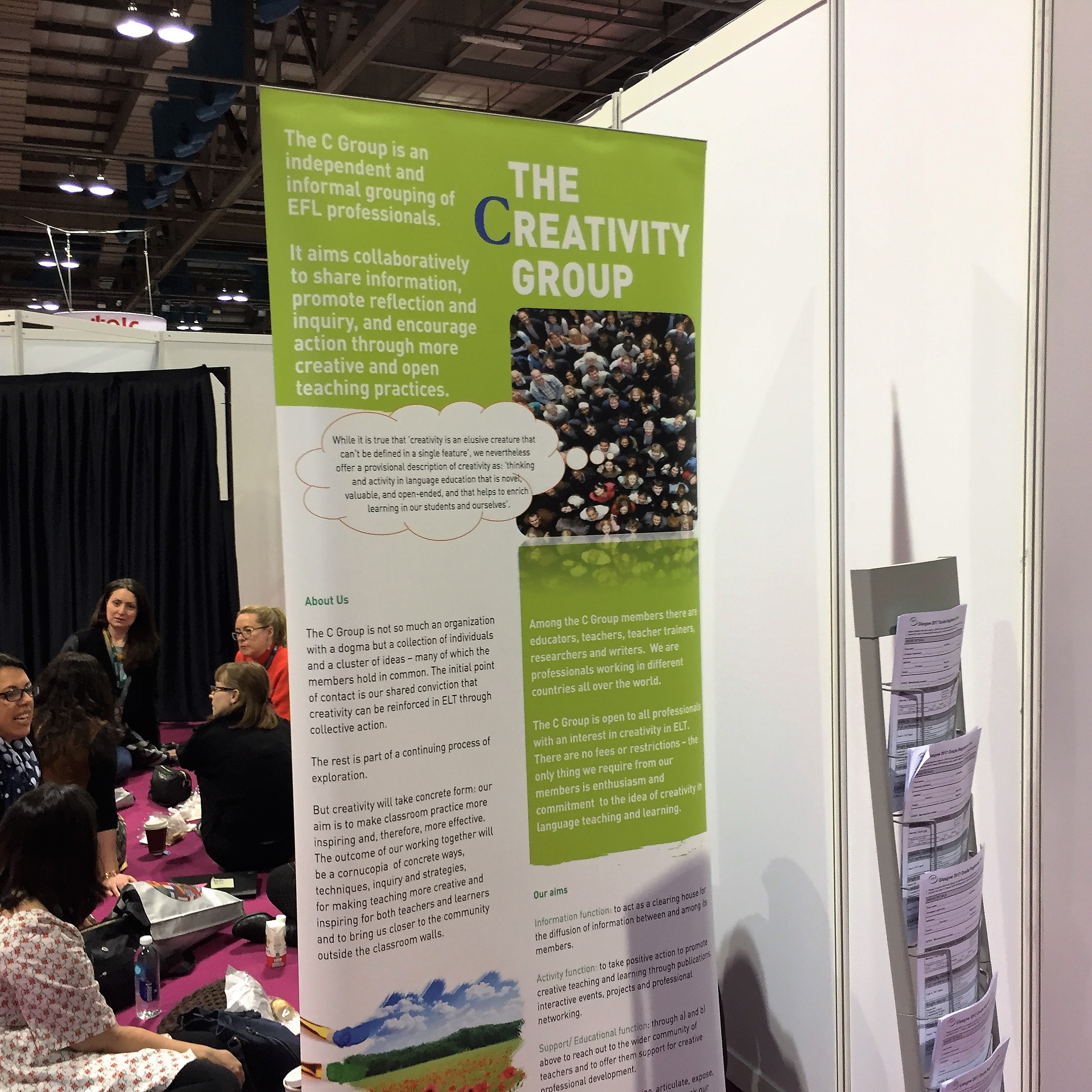 The C Group at IATEFL 2017 by Mel Rosenberg - מל רוזנברג - Ourboox.com