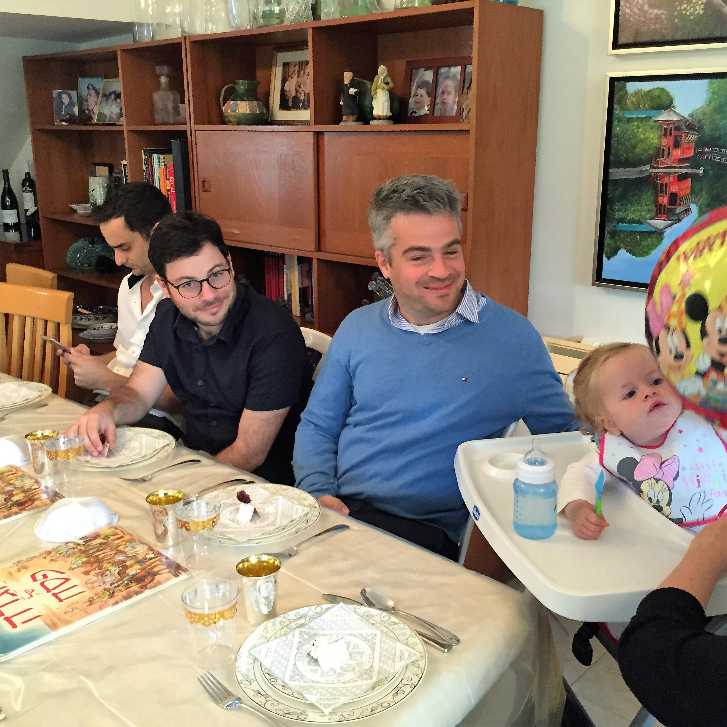 Scenes from the Seder, 2017 by Mel Rosenberg - מל רוזנברג - Ourboox.com