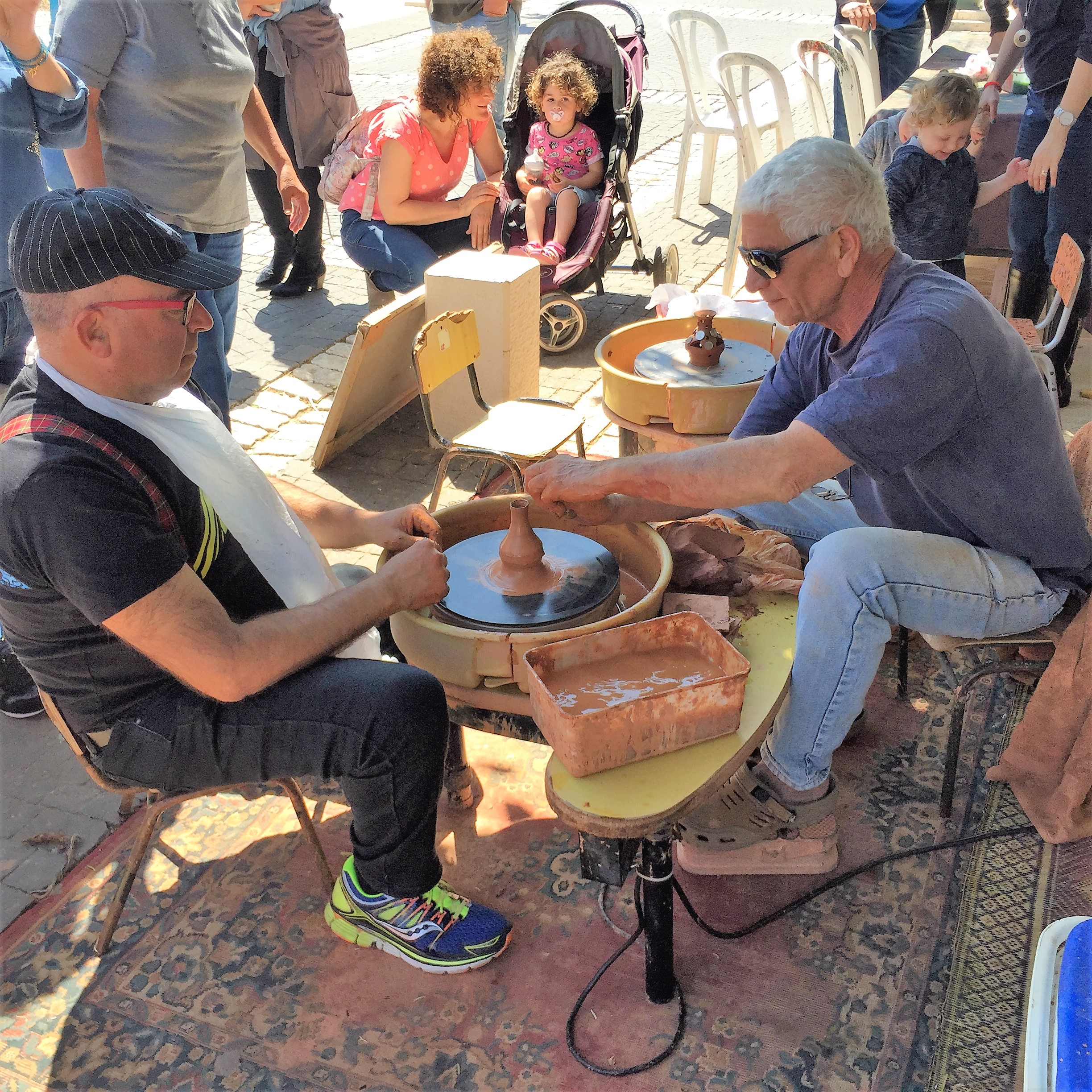 My First Pottery Lessons in Zikhron LeZion by Mel Rosenberg - מל רוזנברג - Ourboox.com