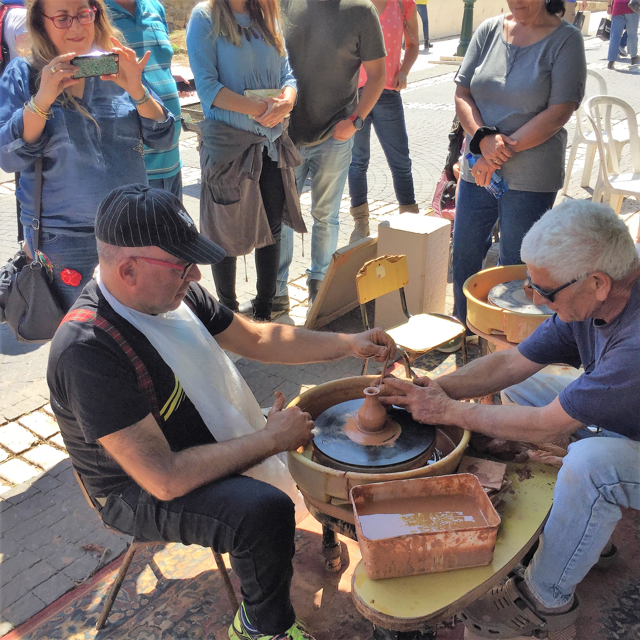 My First Pottery Lessons in Zikhron LeZion by Mel Rosenberg - מל רוזנברג - Ourboox.com
