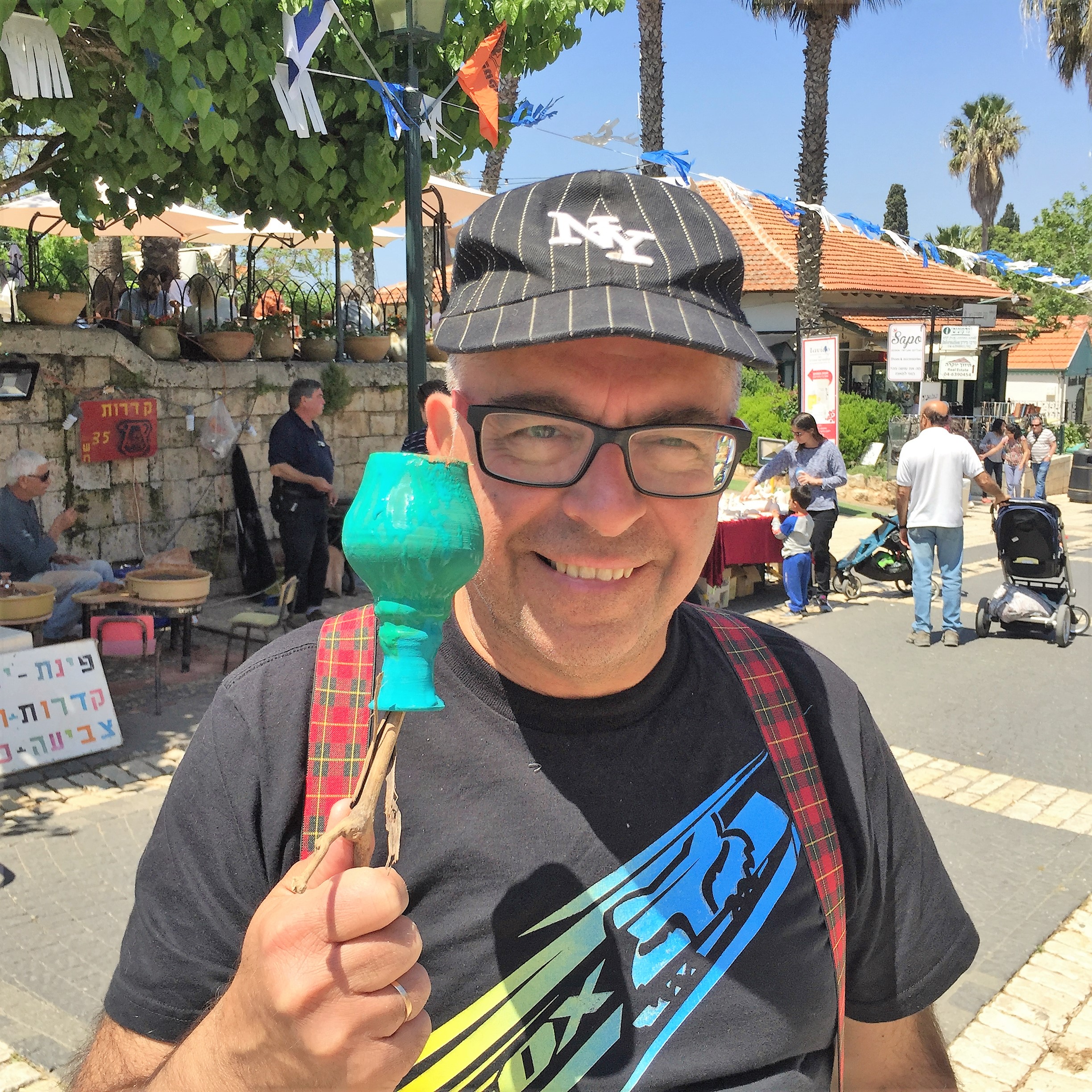 My First Pottery Lessons in Zikhron LeZion by Mel Rosenberg - מל רוזנברג - Ourboox.com