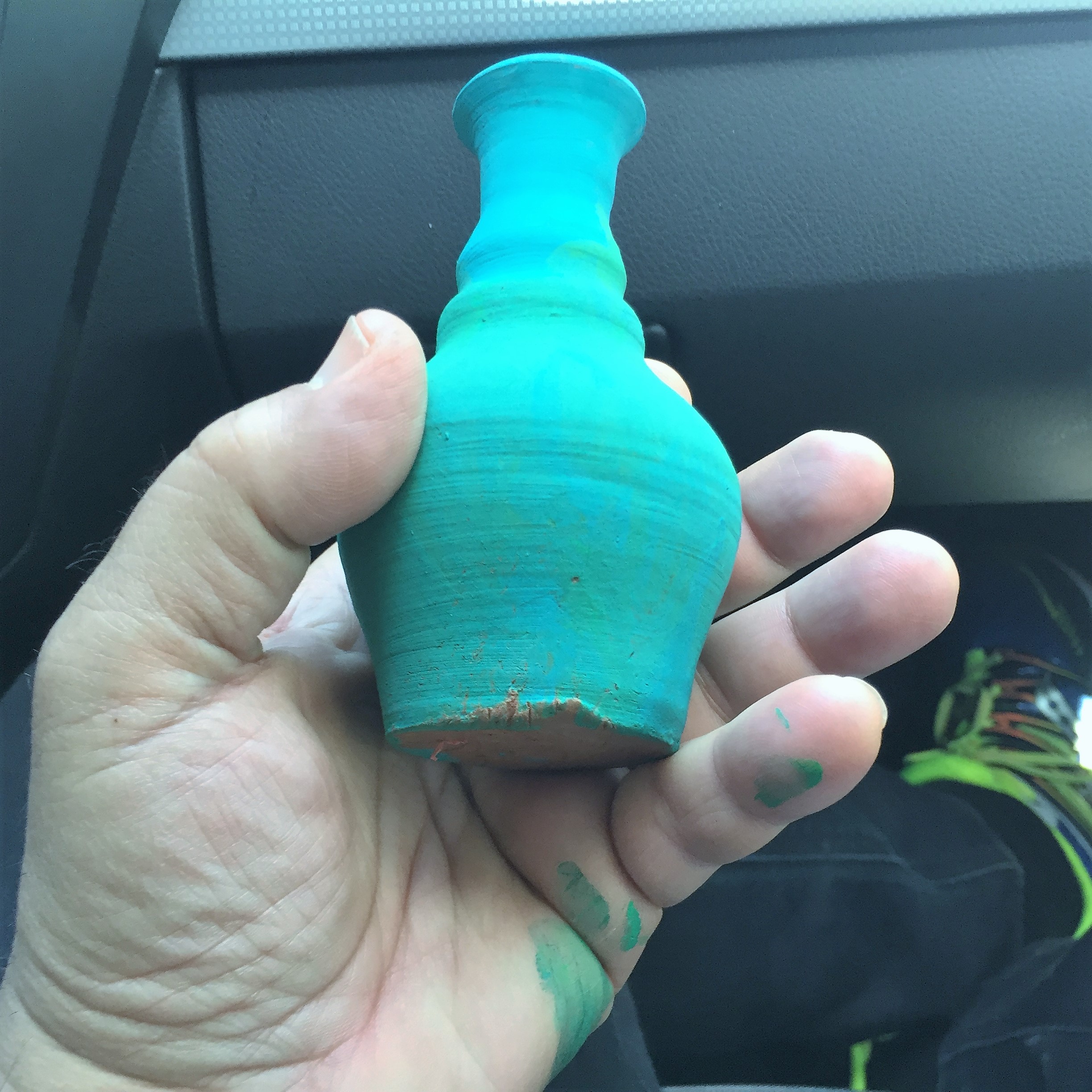 My First Pottery Lessons in Zikhron LeZion by Mel Rosenberg - מל רוזנברג - Ourboox.com
