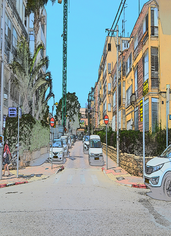 פרויקט גמר צילומי רחוב by ran gawi - Illustrated by ארנון רן גאוי - Ourboox.com