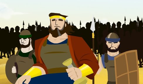 מלחמת שאול ויהונתן by rivki - Illustrated by רבקי - Ourboox.com