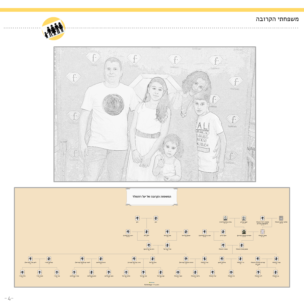 עבודת שורשים-יעל רוזנפלד (מאי 2017) by yael rosenfeld - Ourboox.com