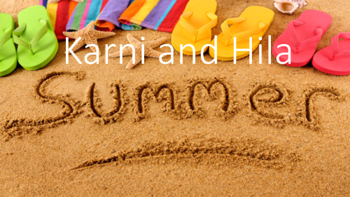 Karni and Hila’s summer! by Karni - Ourboox.com