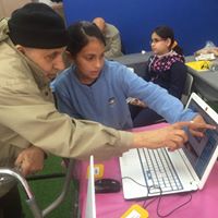 قصة رقم 9 – جسر الاجيال – مدرسة عمر بن الخطاب الابتدائية الطيبة by amase - Illustrated by الطالبة سما وسدن والحج حسن - Ourboox.com