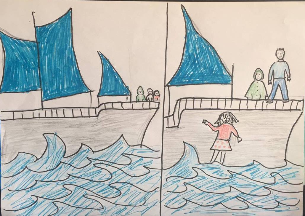 WONDER by Nino Kalandia - Illustrated by Students of Tsalenjikha public school#2, Georgia - Ourboox.com