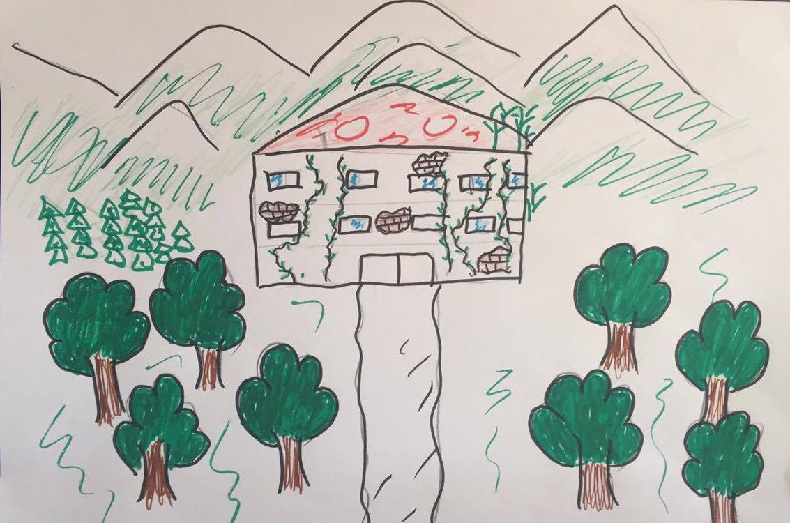 WONDER by Nino Kalandia - Illustrated by Students of Tsalenjikha public school#2, Georgia - Ourboox.com