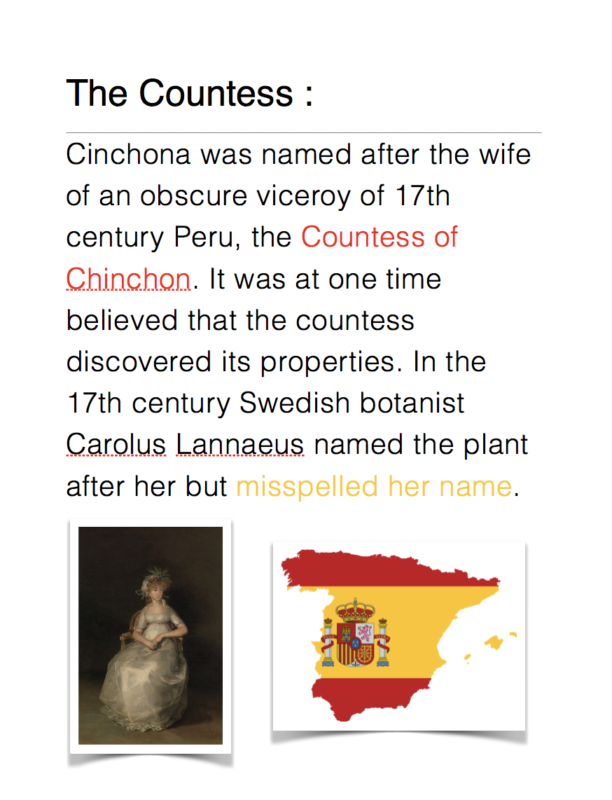 CinchonaTree by Jordana Weinberger - Ourboox.com