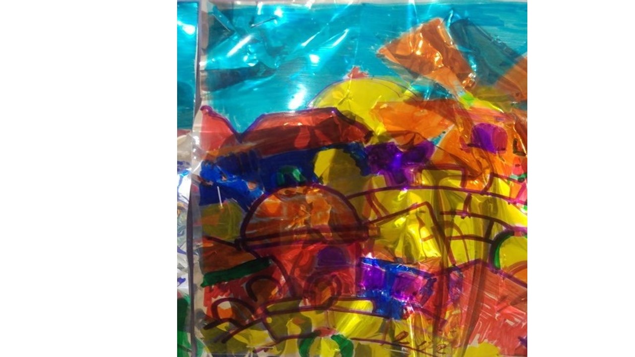 תלמידי שיזף מציירים את נופי ירושלים בהנחיית המורות לאומנות דנית ושולמית by אילן  - Ourboox.com