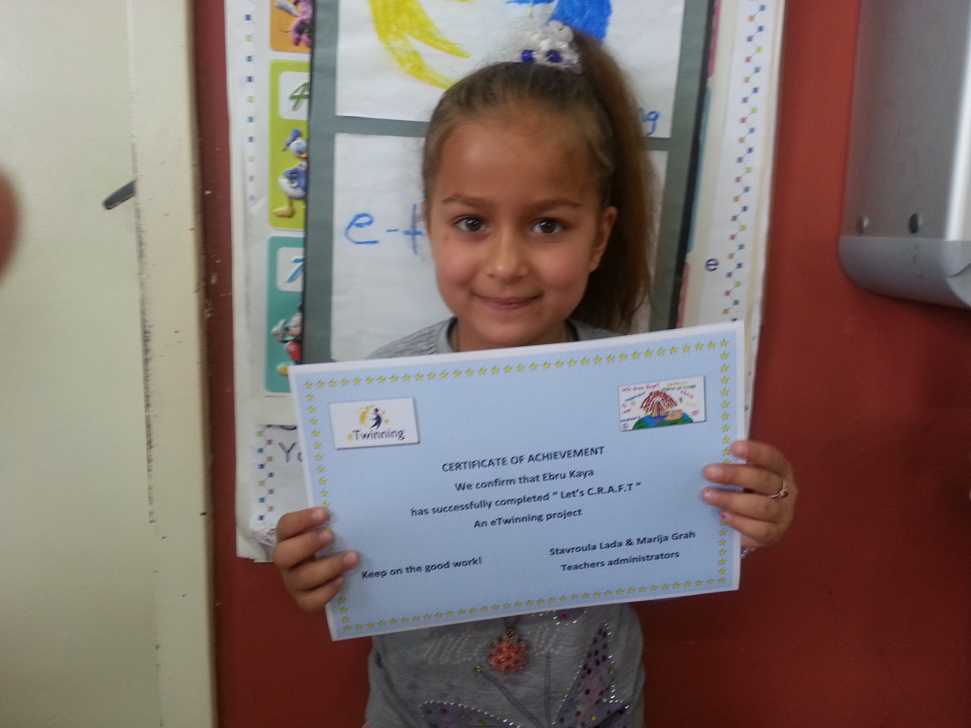 C.R.A.F.T.- eTwinning project-certificate by Münevver Çakır Ertekin - Ourboox.com