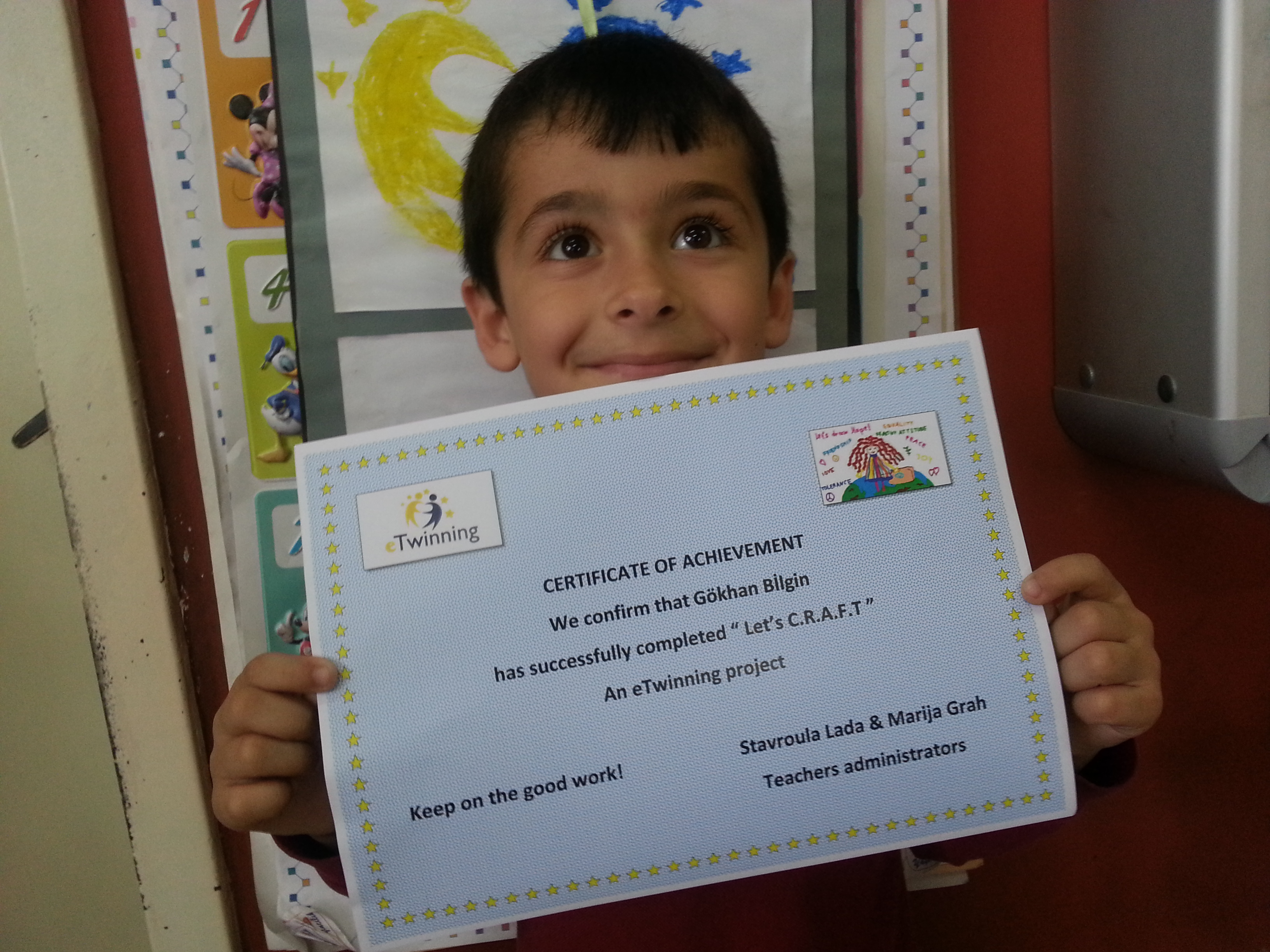 C.R.A.F.T.- eTwinning project-certificate by Münevver Çakır Ertekin - Ourboox.com