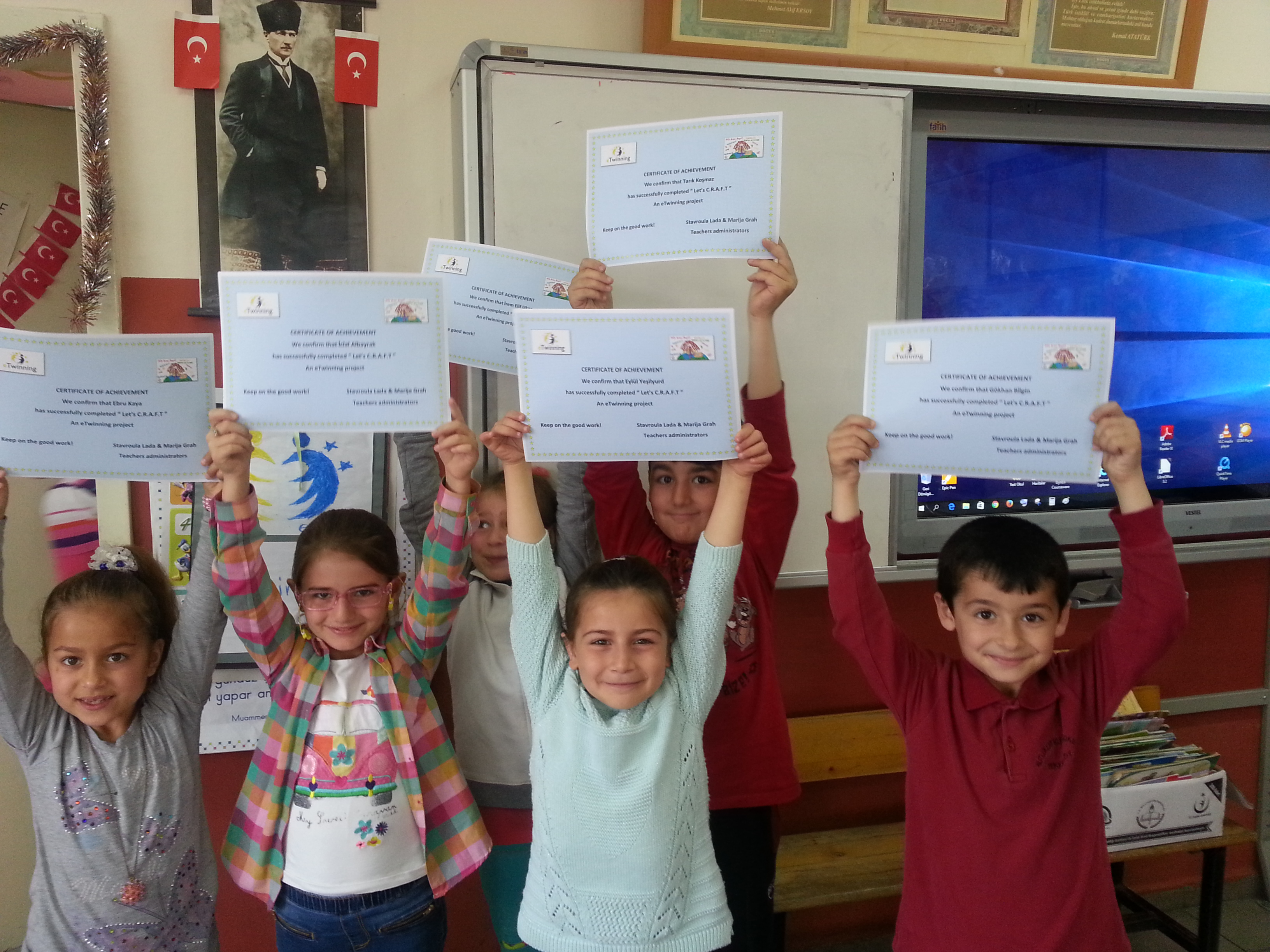 C.R.A.F.T.- eTwinning project-certificate by Münevver Çakır Ertekin - Ourboox.com
