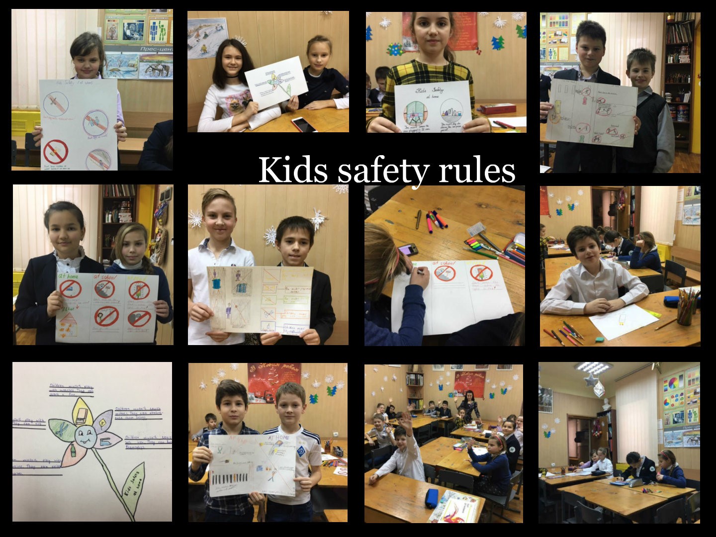 Making safety rules is a very responsible task!