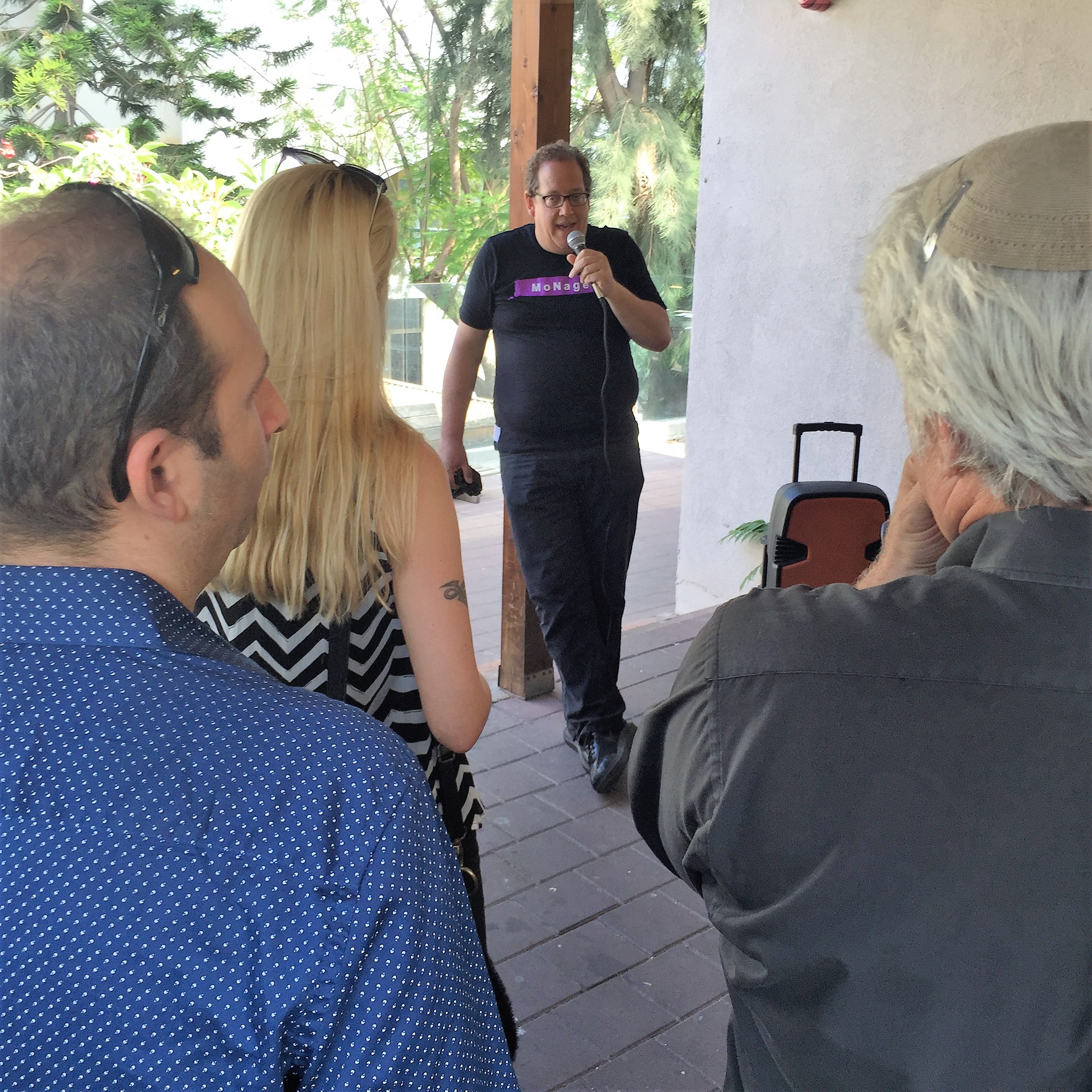 Networking Breakfast with Jeff Pulver at Shenkar College, June 2017 by Mel Rosenberg - מל רוזנברג - Ourboox.com