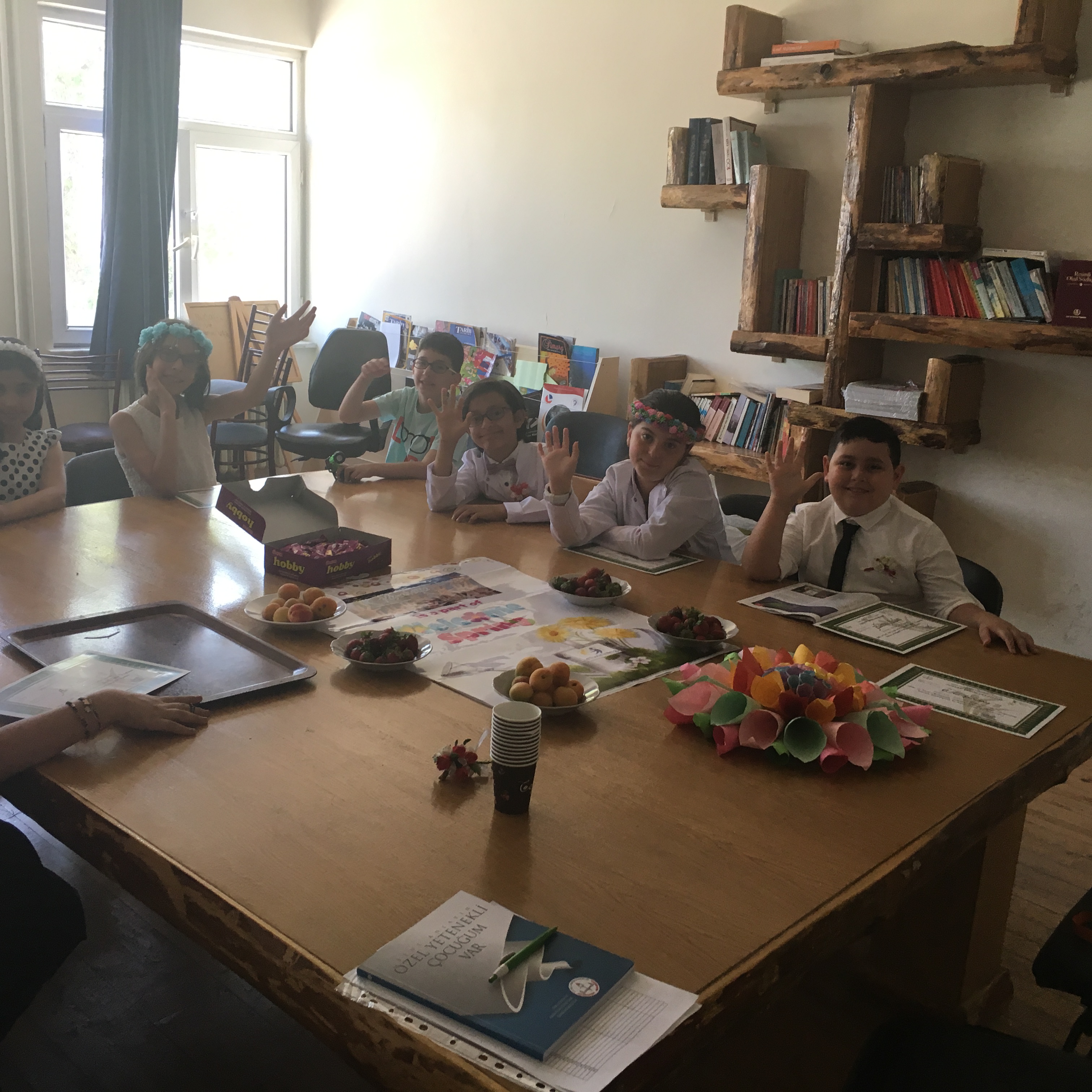 WİTH MY OTHER STUDENT PROJECT GROUP