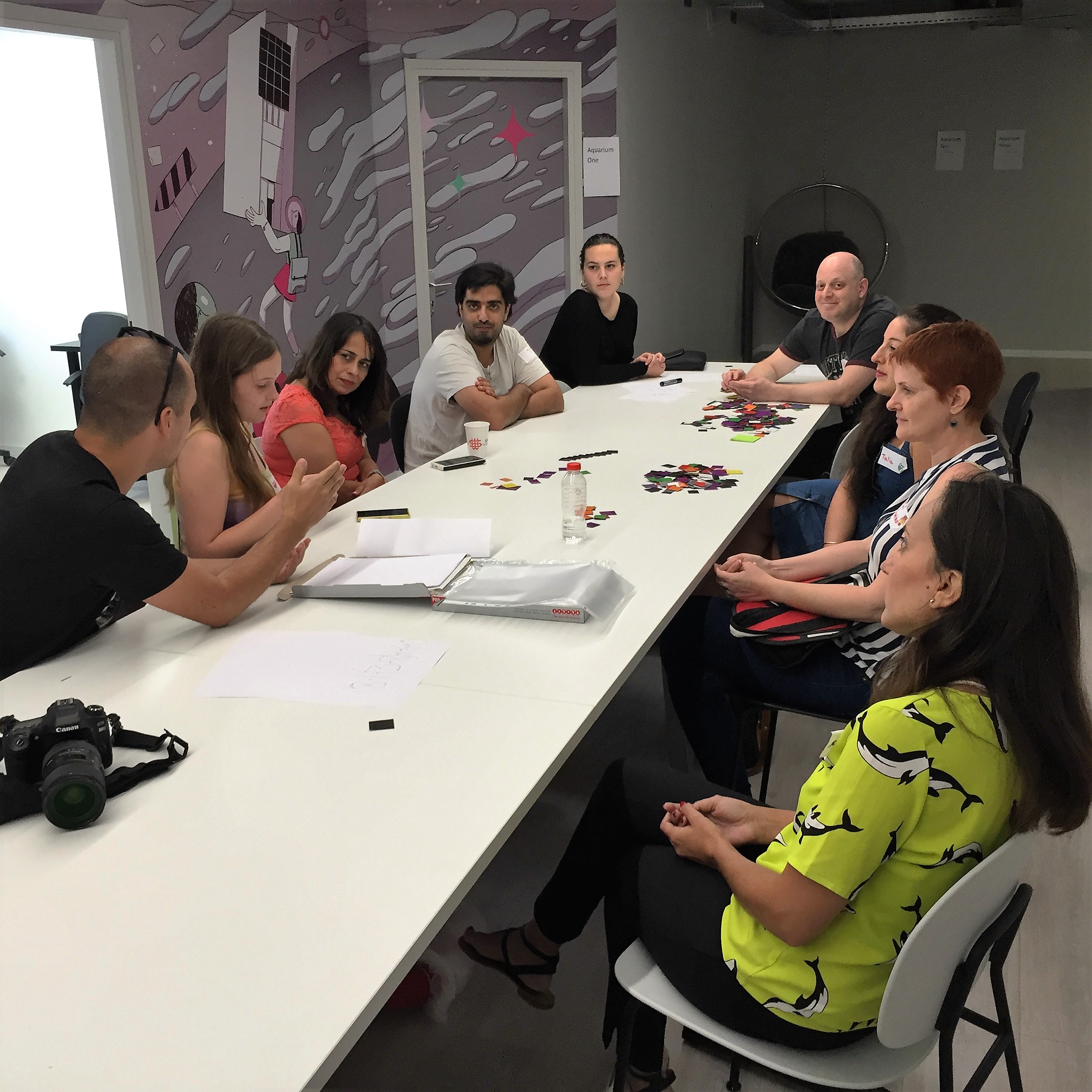 Rooftop at Shenkar College – July, 2017 by Mel Rosenberg - מל רוזנברג - Ourboox.com