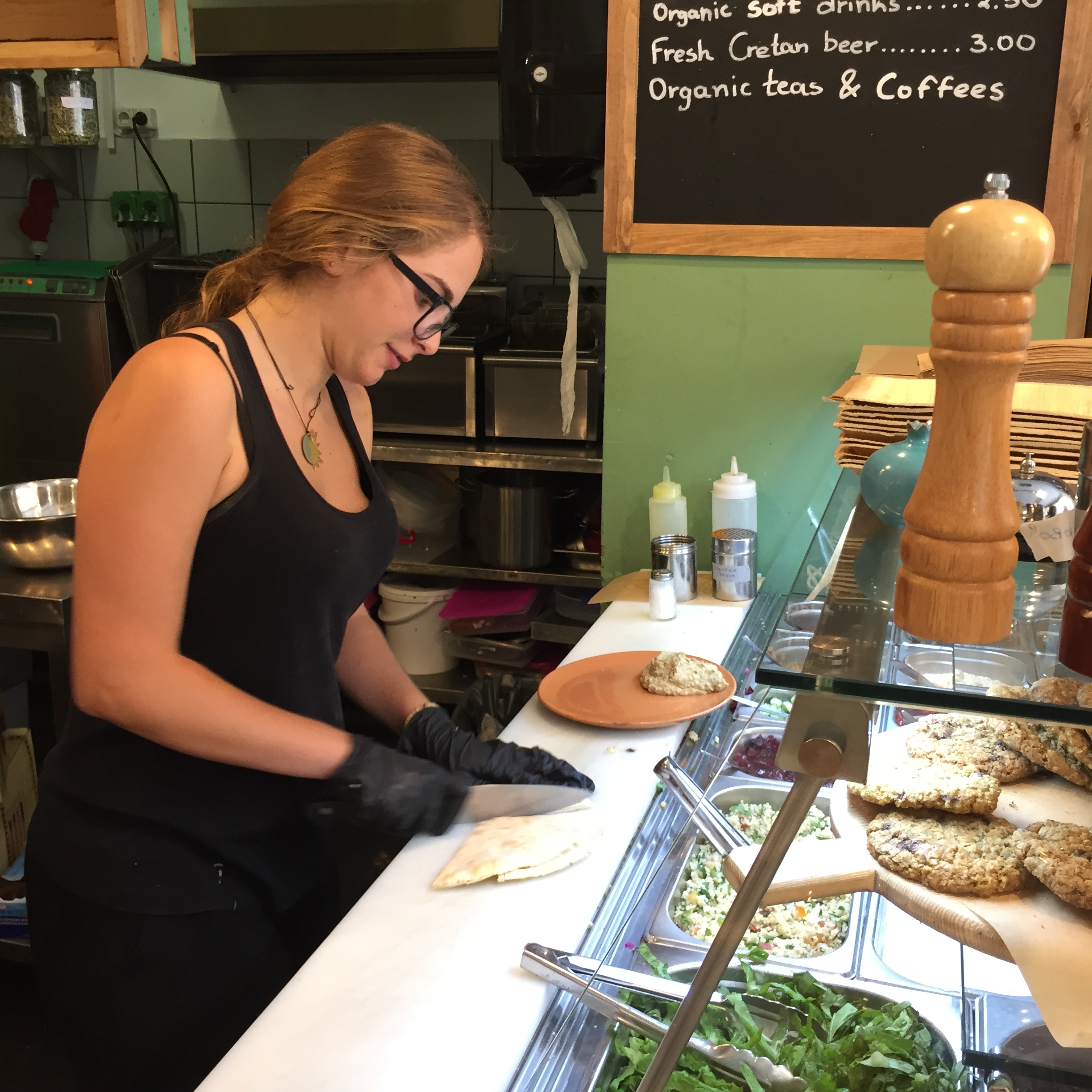 Organic Falafel in Heraklion – Miracles do Happen by Mel Rosenberg - מל רוזנברג - Ourboox.com