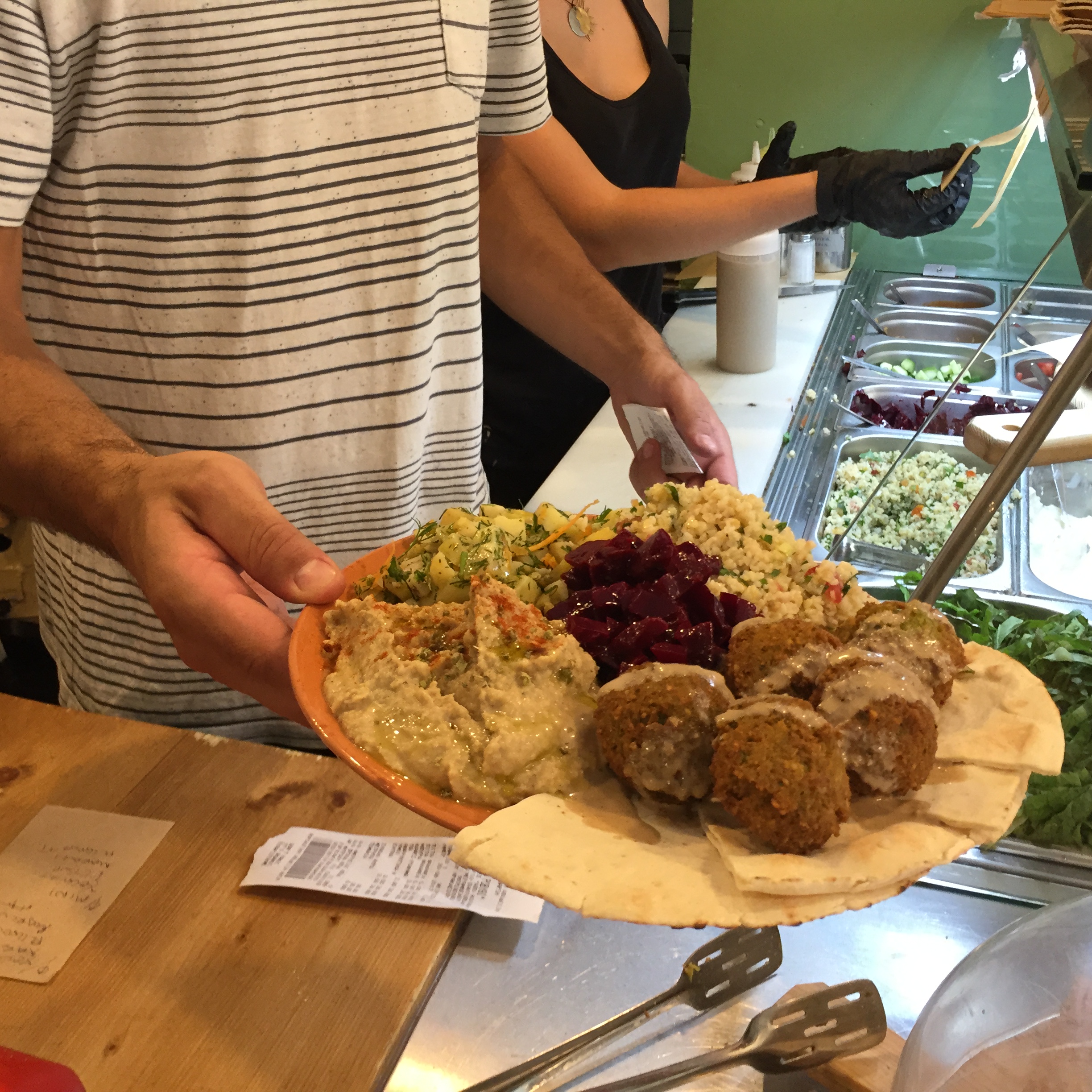 Organic Falafel in Heraklion – Miracles do Happen by Mel Rosenberg - מל רוזנברג - Ourboox.com