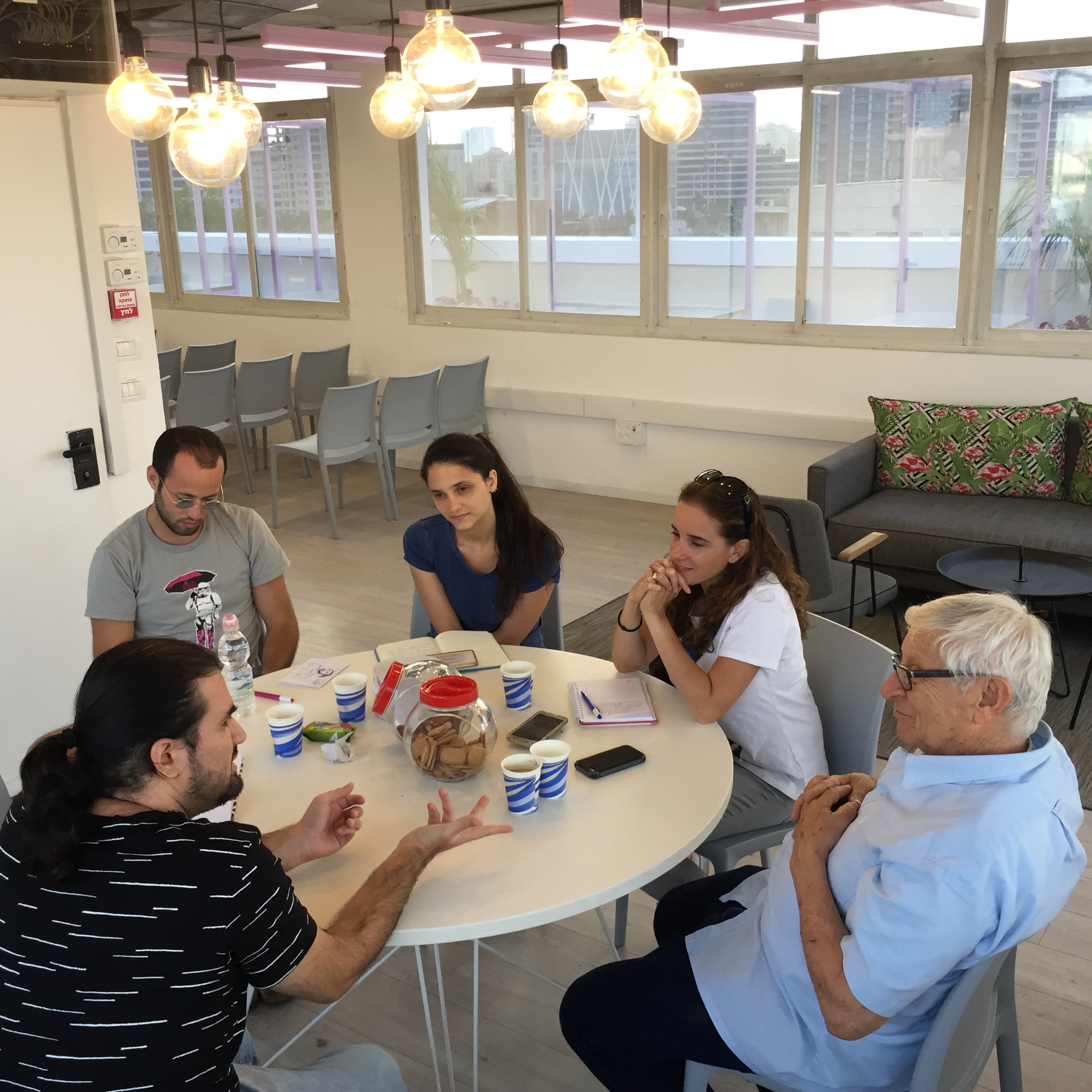 Rooftop at Shenkar College, August, 2017 by Mel Rosenberg - מל רוזנברג - Ourboox.com
