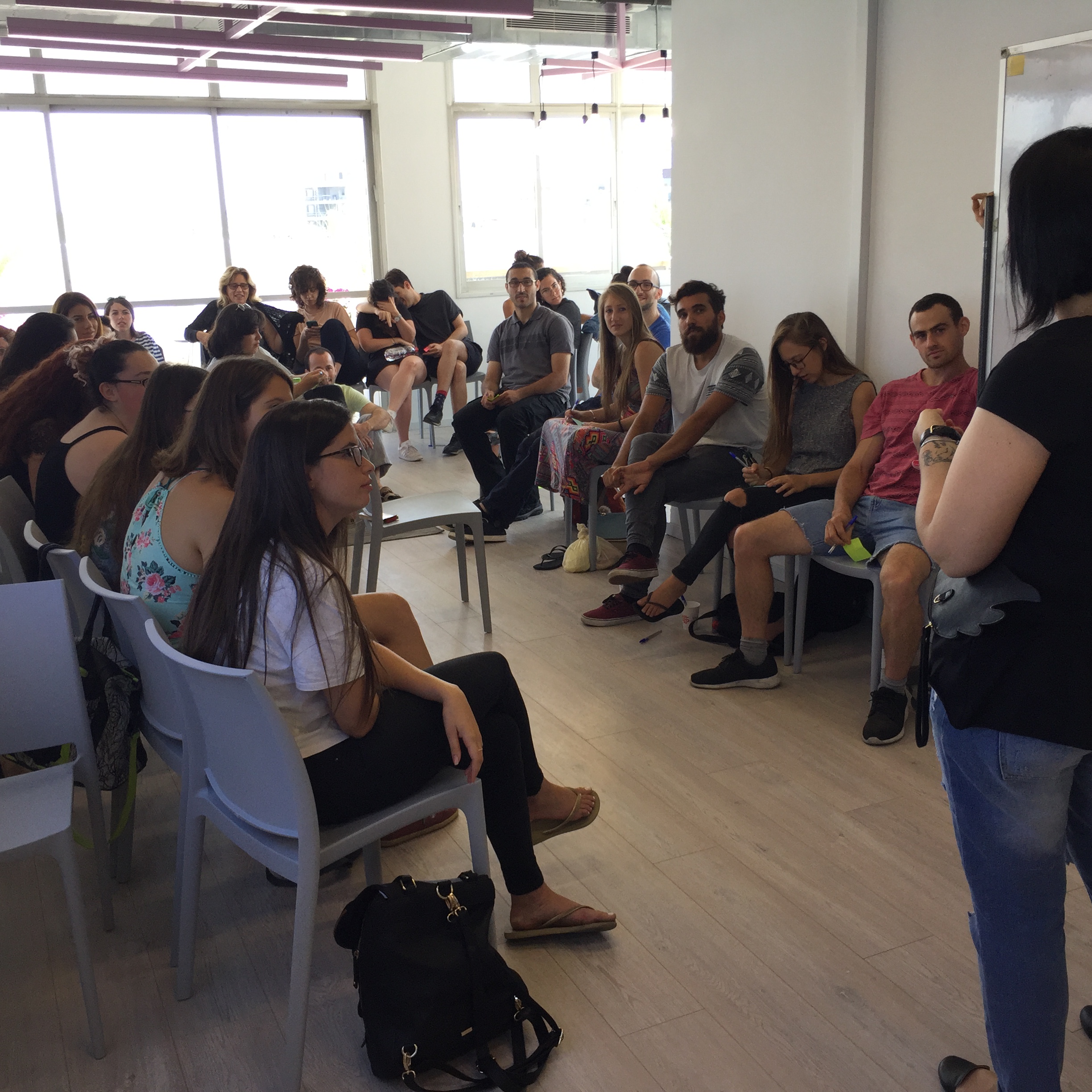 Rooftop at Shenkar College, August, 2017 by Mel Rosenberg - מל רוזנברג - Ourboox.com