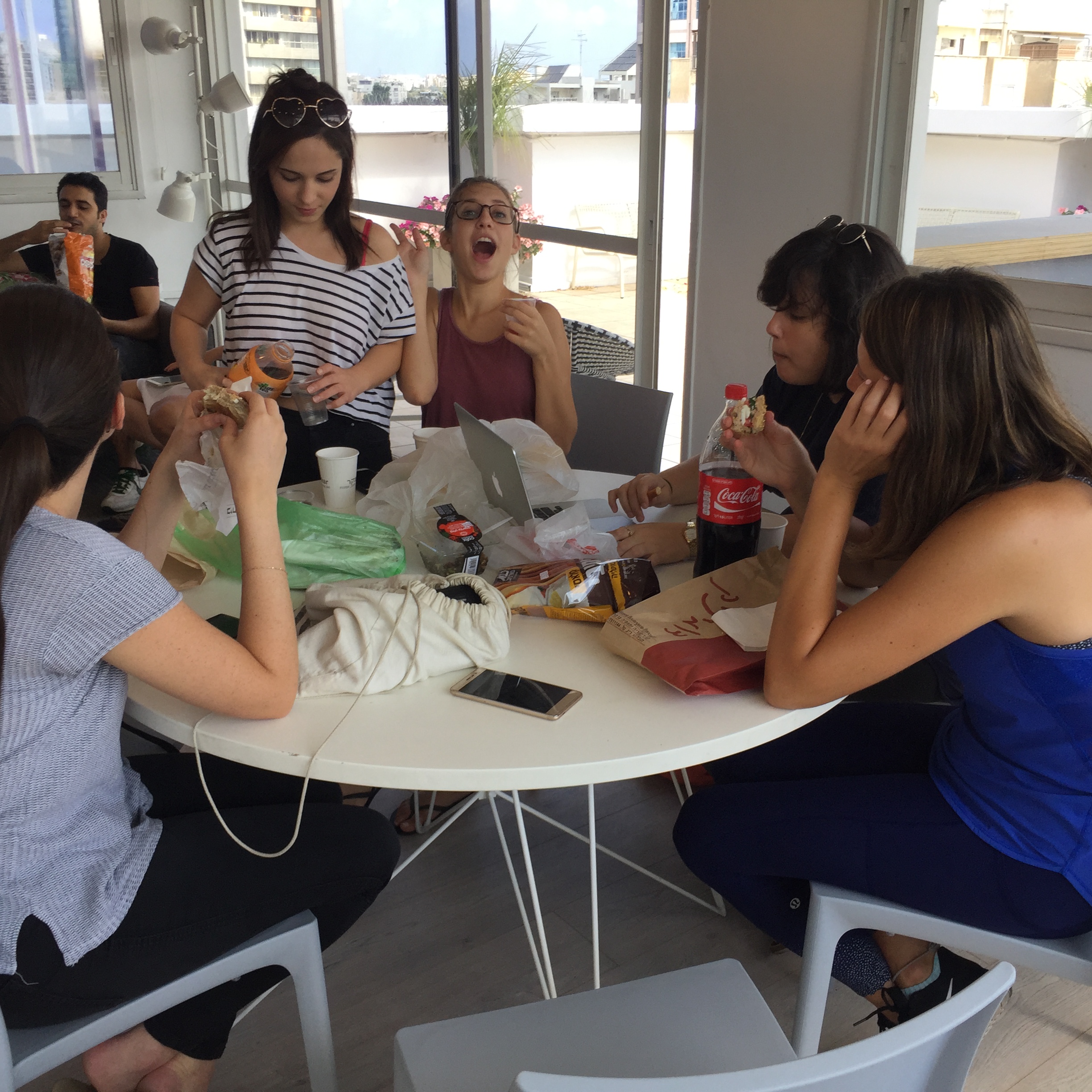 Rooftop at Shenkar College, August, 2017 by Mel Rosenberg - מל רוזנברג - Ourboox.com