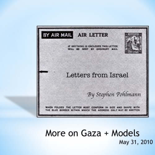 # 145 – More on Gaza + Models by Stephen Pohlmann - Ourboox.com