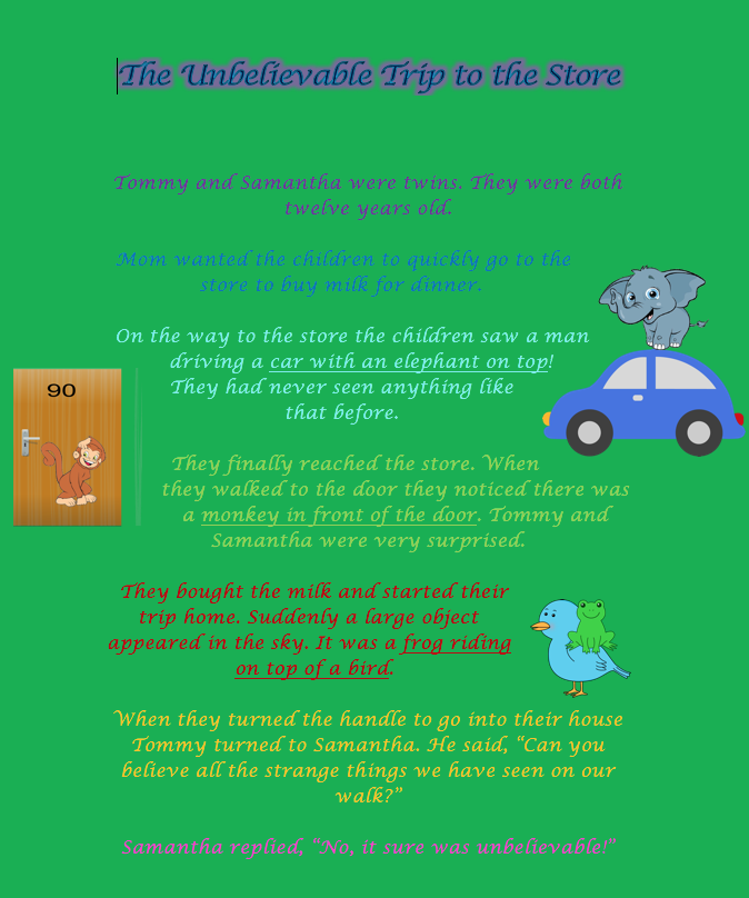 A Collection Of Stories Written For Childern by S.C. - Ourboox.com