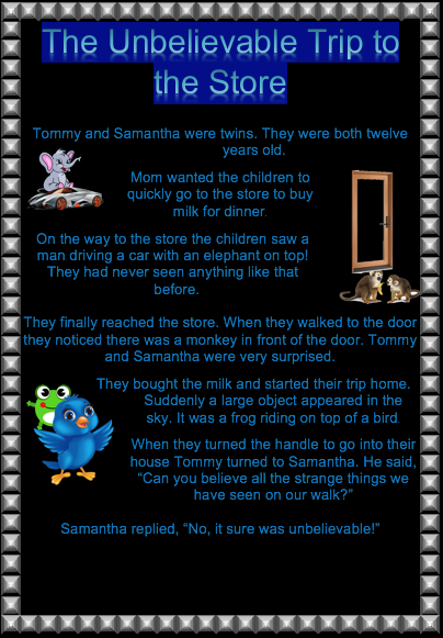 A Collection Of Stories Written For Children by B G - Ourboox.com