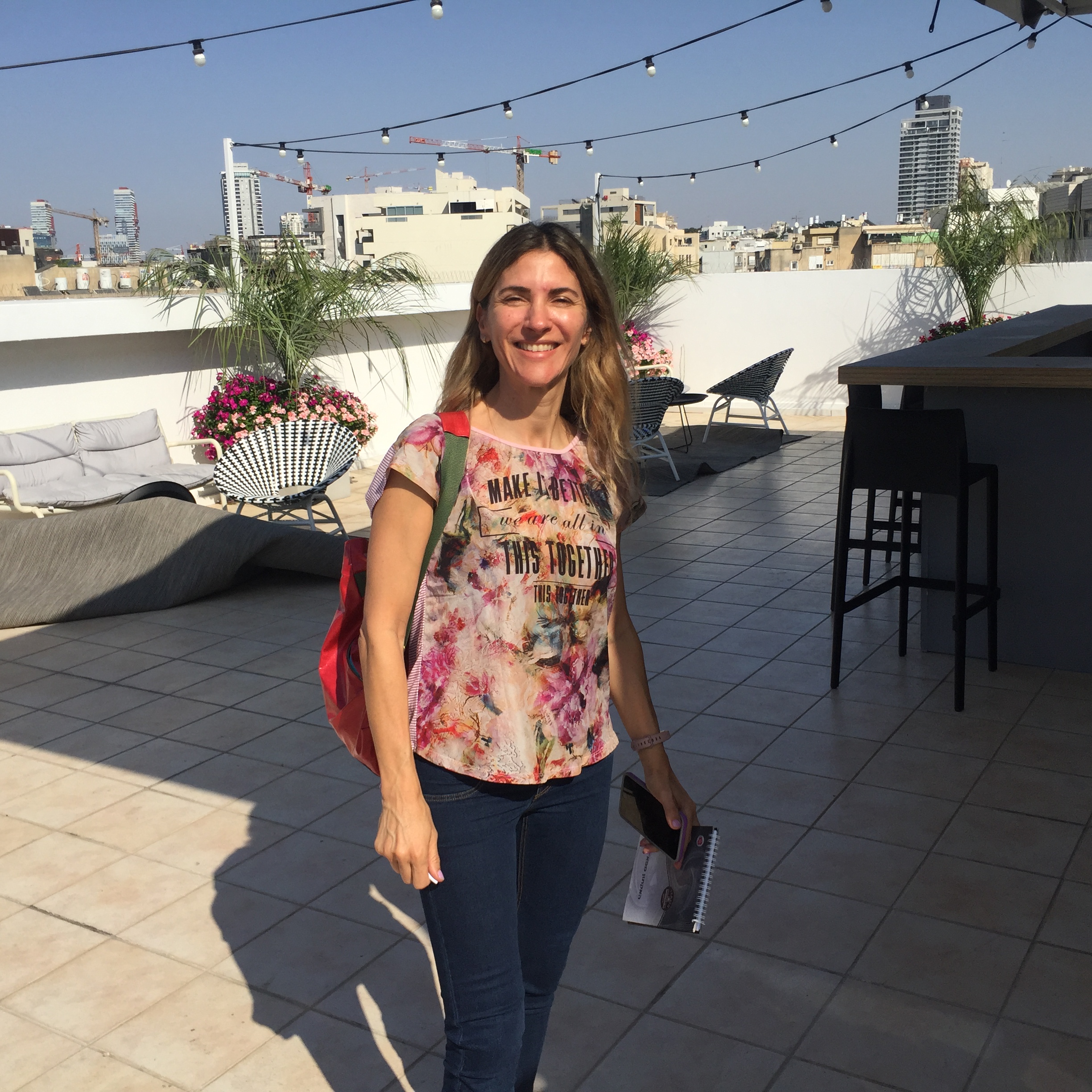 Rooftop at Shenkar – September, 2017 by Mel Rosenberg - מל רוזנברג - Ourboox.com