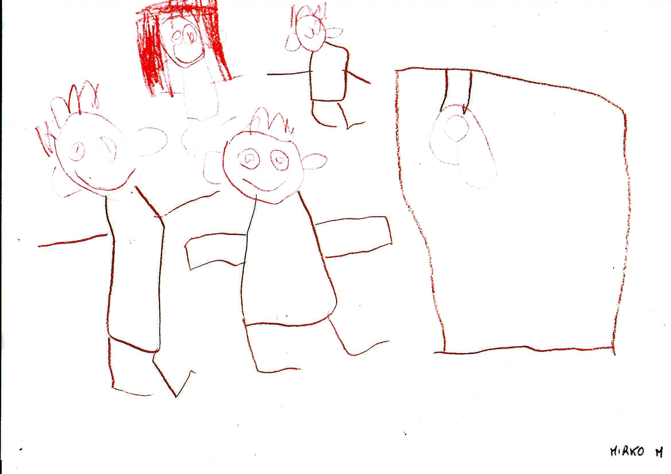 Kevin era un bambino che amava giocare a scuola con i compagni e a casa con la sua famiglia