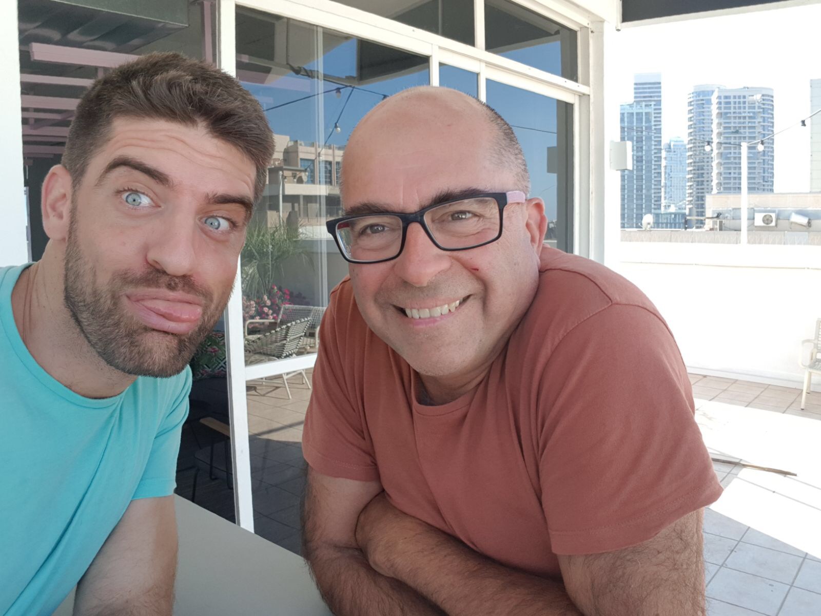 Rooftop at Shenkar – Fall, 2017 by Mel Rosenberg - מל רוזנברג - Ourboox.com