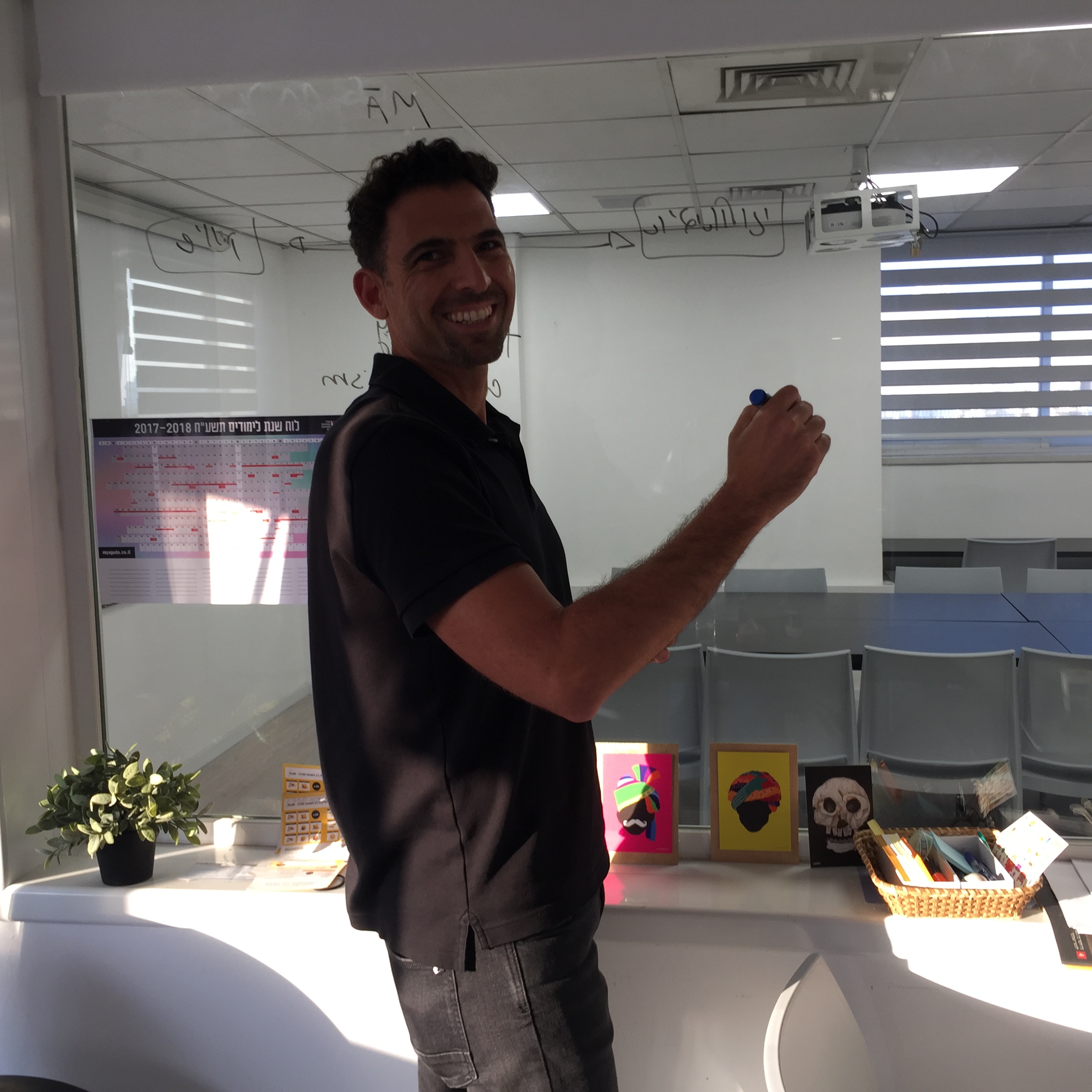 Rooftop at Shenkar – Fall, 2017 by Mel Rosenberg - מל רוזנברג - Ourboox.com