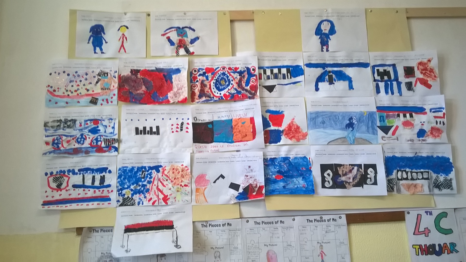 IV B Thouar in Feel the music by giuseppina caviglia - Illustrated by classe IV B Istituto Comprensivo Pra