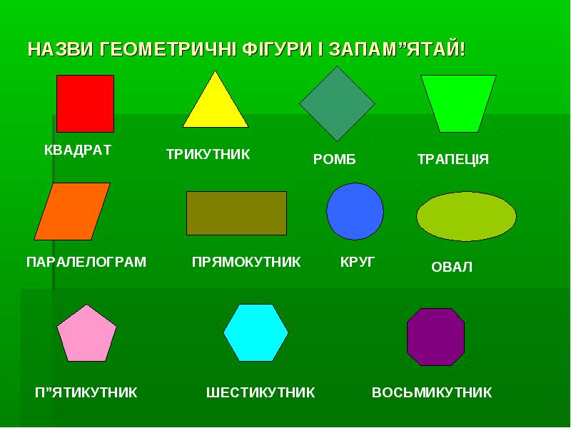 Геометрічні фігури by Goncharuk Olesia - Ourboox.com